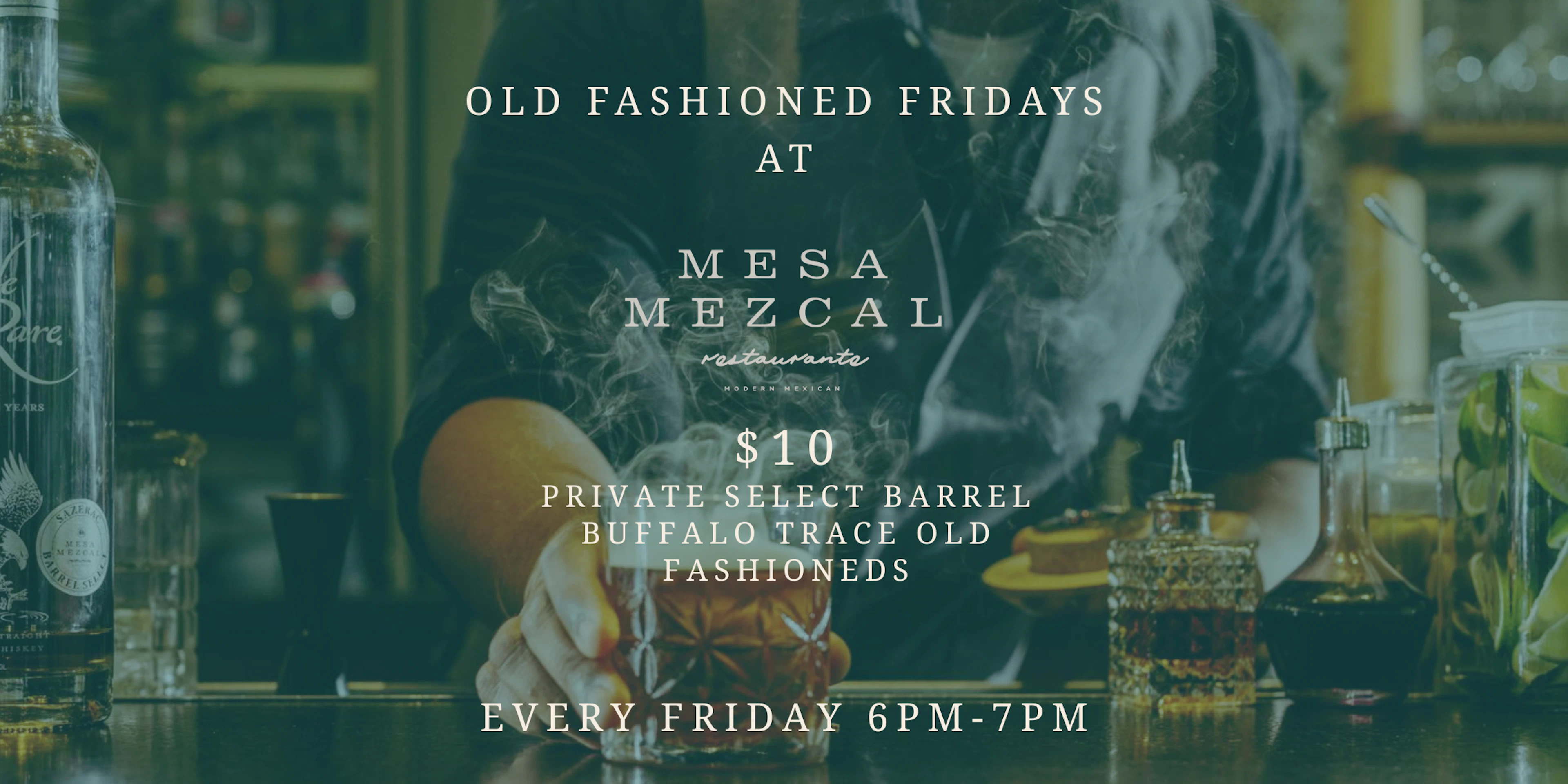Food event at Mesa Mezcal