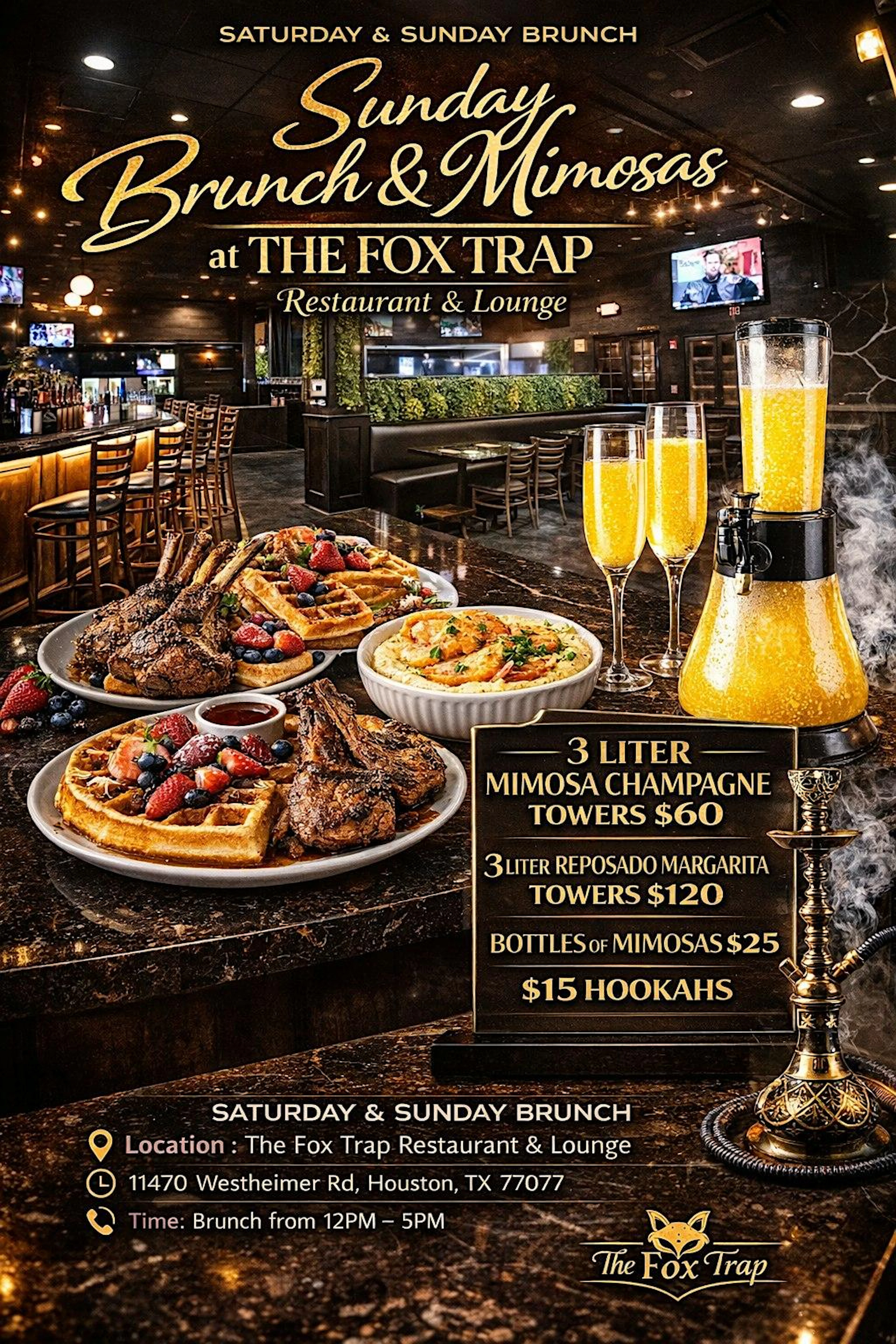 Food event at The Fox Trap Restaurant & Lounge