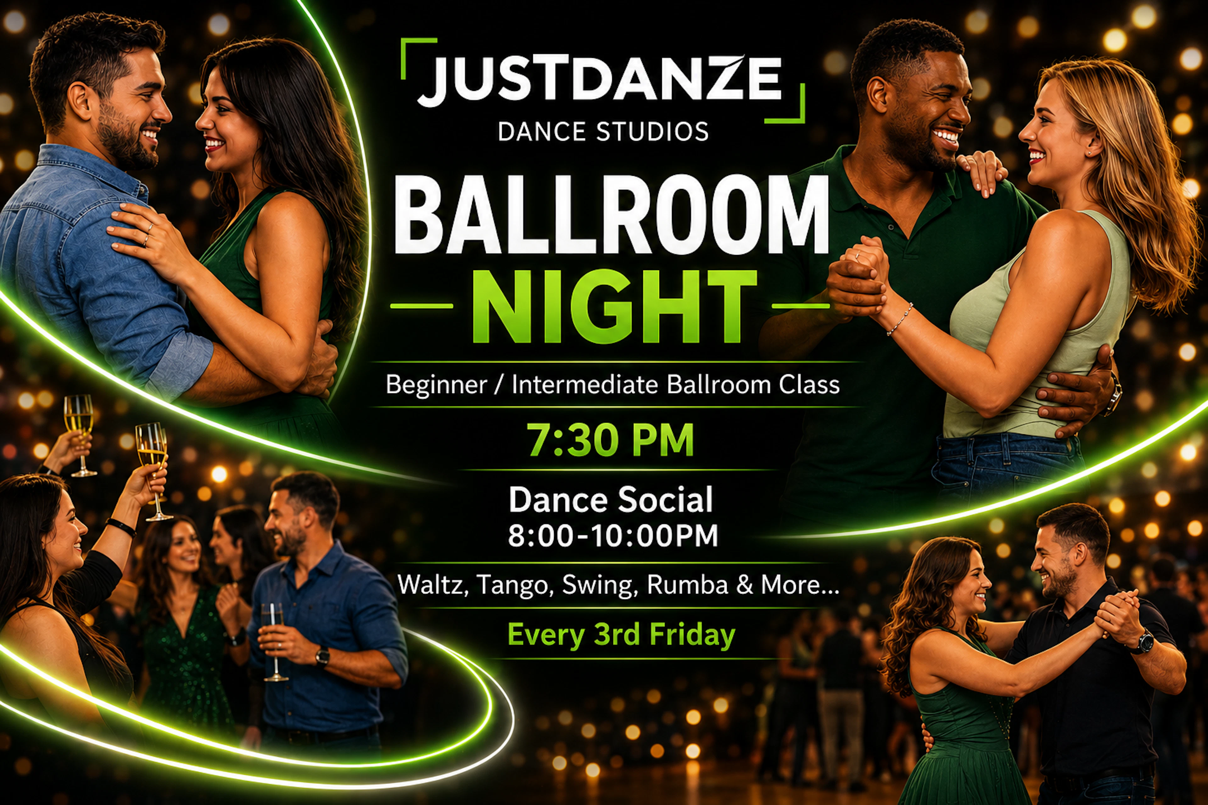 Arts event at Just Danze Dance Studios