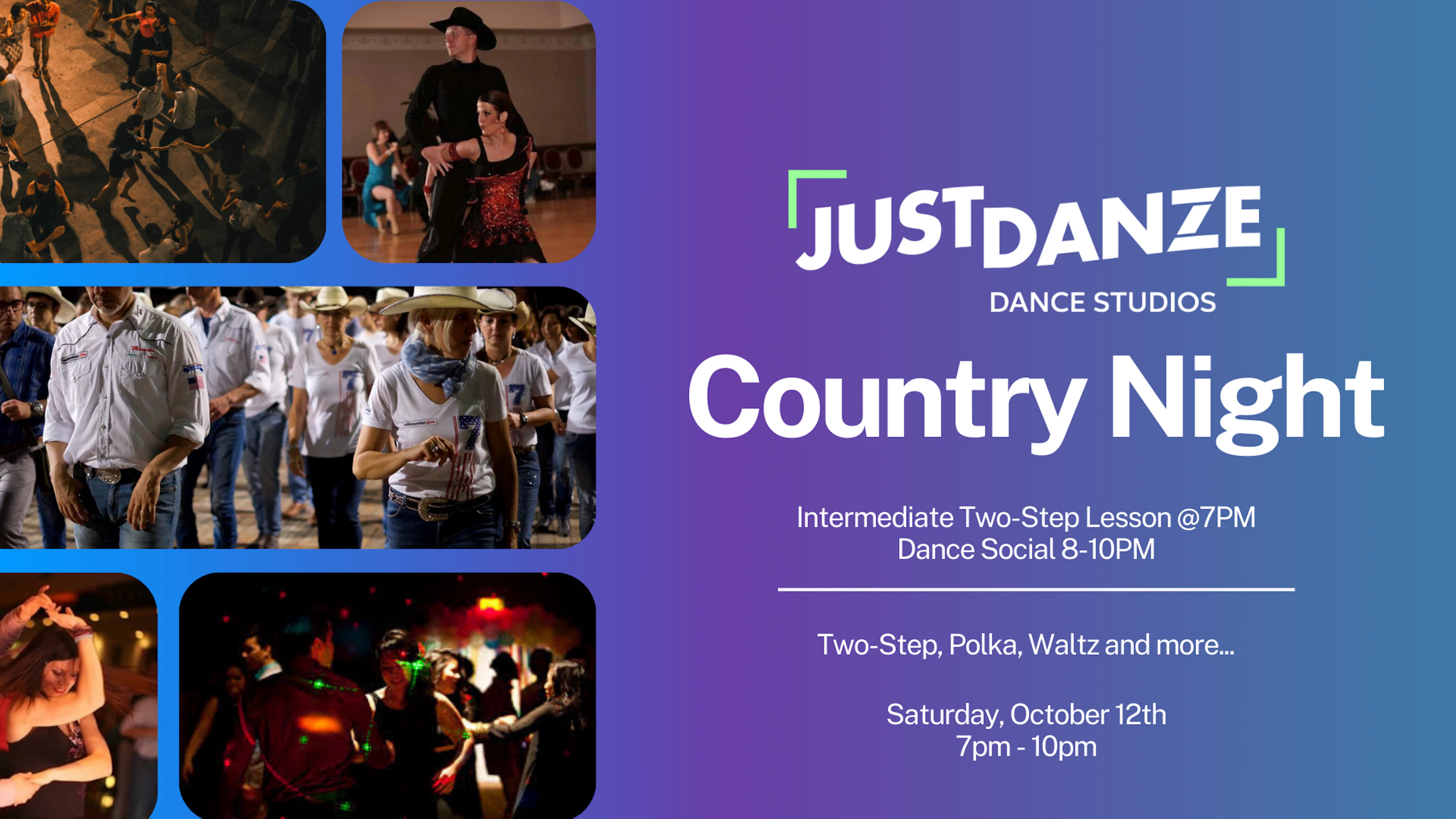 Arts event at Just Danze Dance Studios