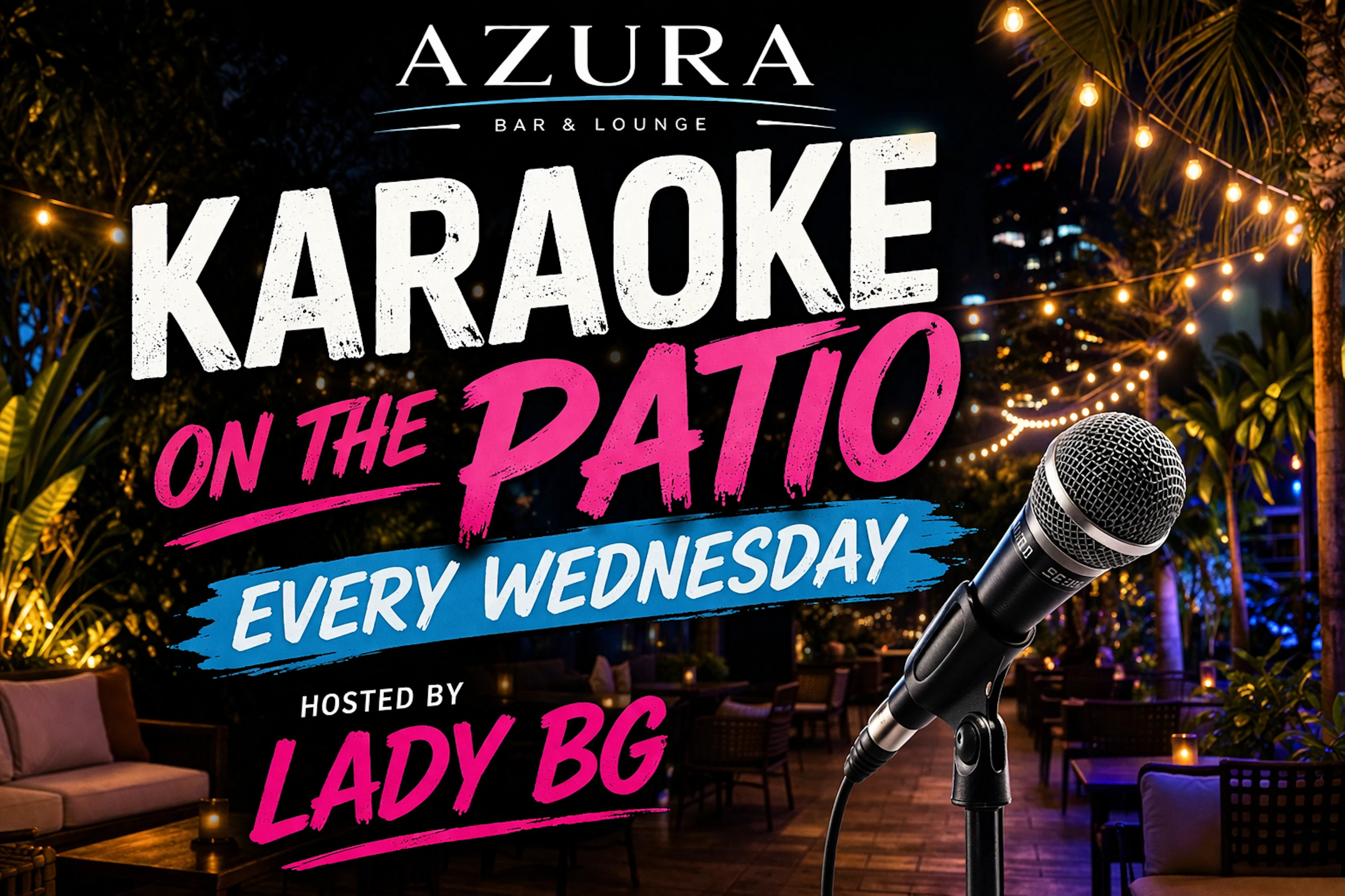 Music event at AZURA BAR & LOUNGE