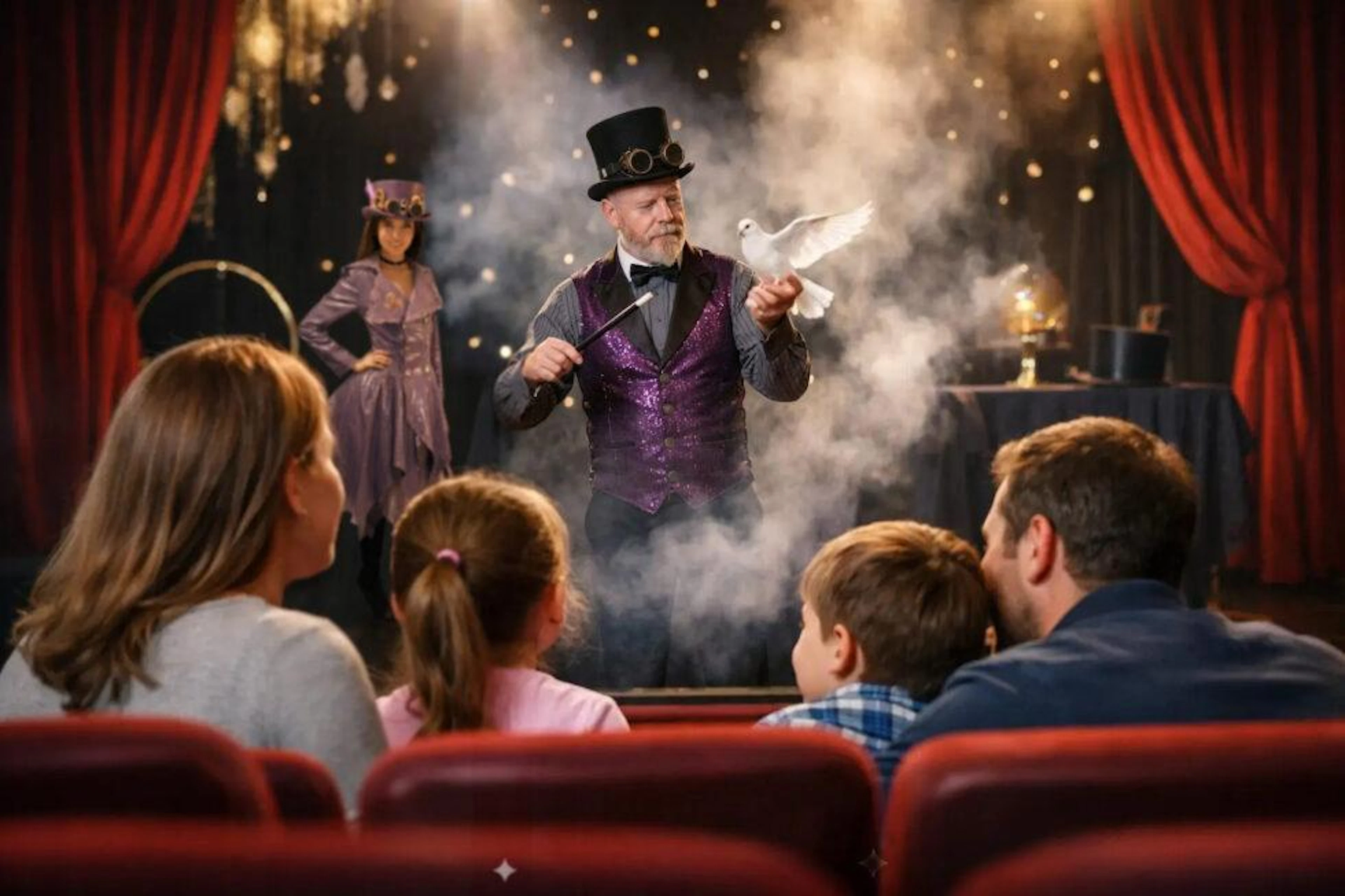 Arts event at Magic Show Theater