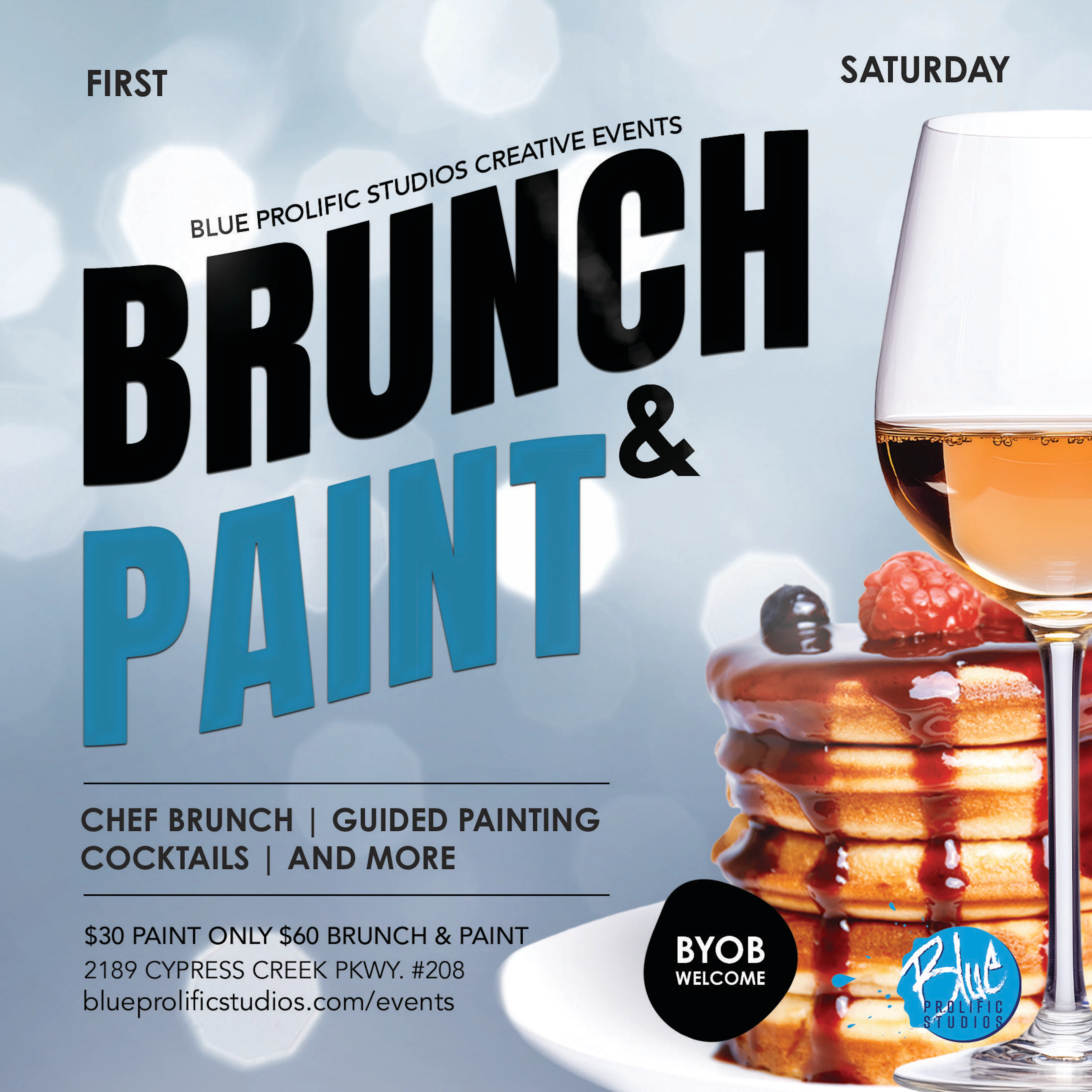 Food event at Blue Prolific Studios