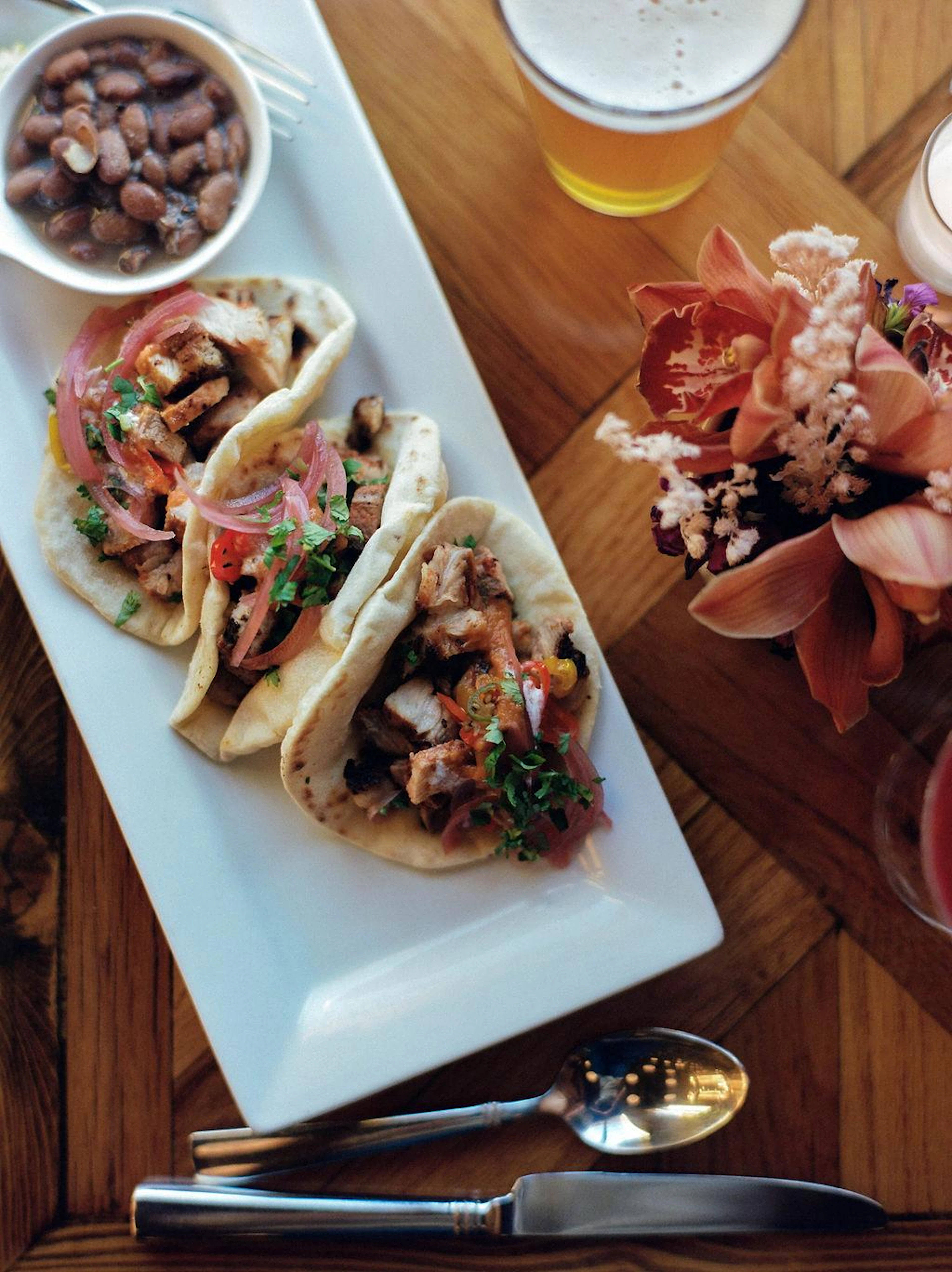 Food event at Ronin Farm