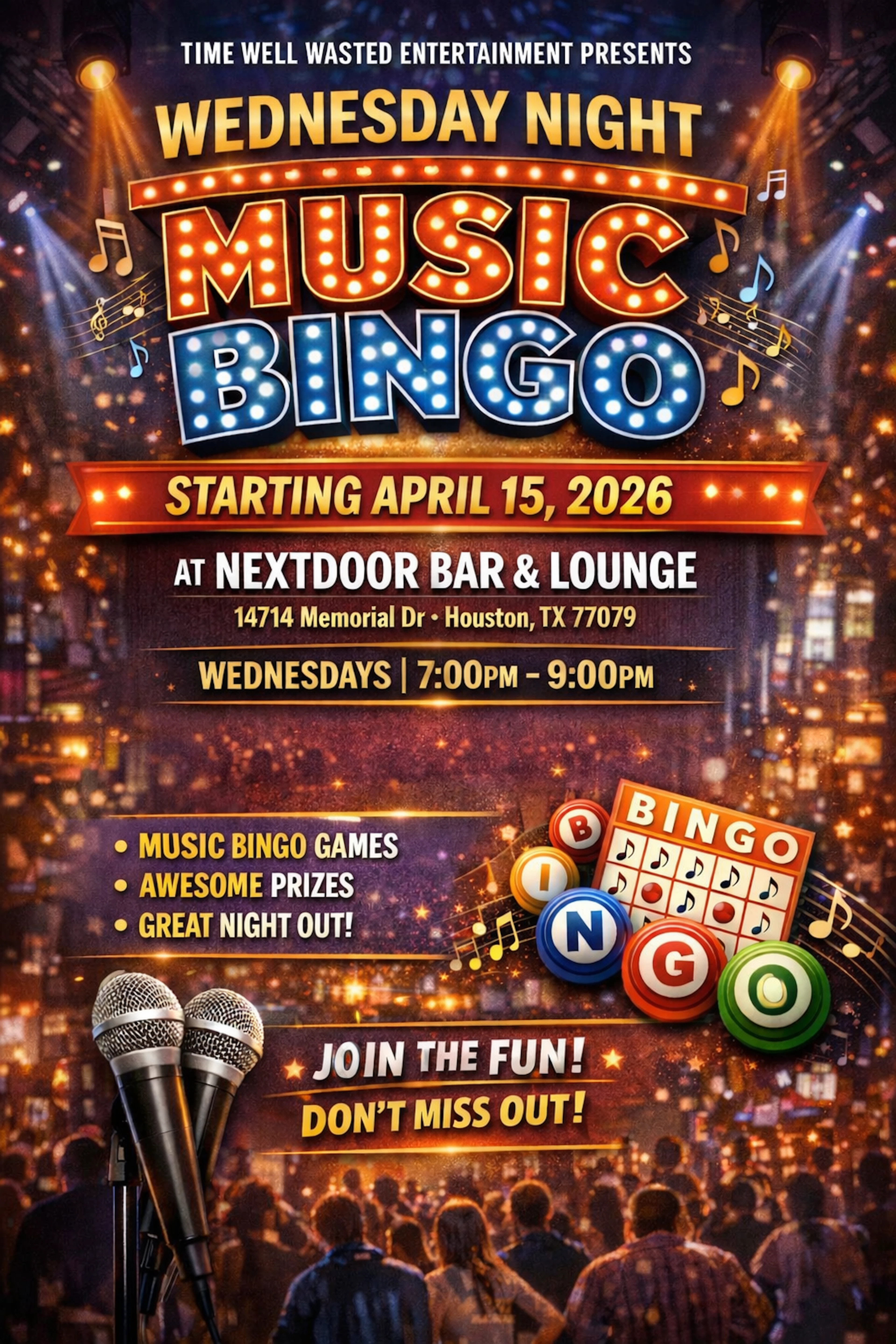 Music event at NextDoor Bar & Lounge