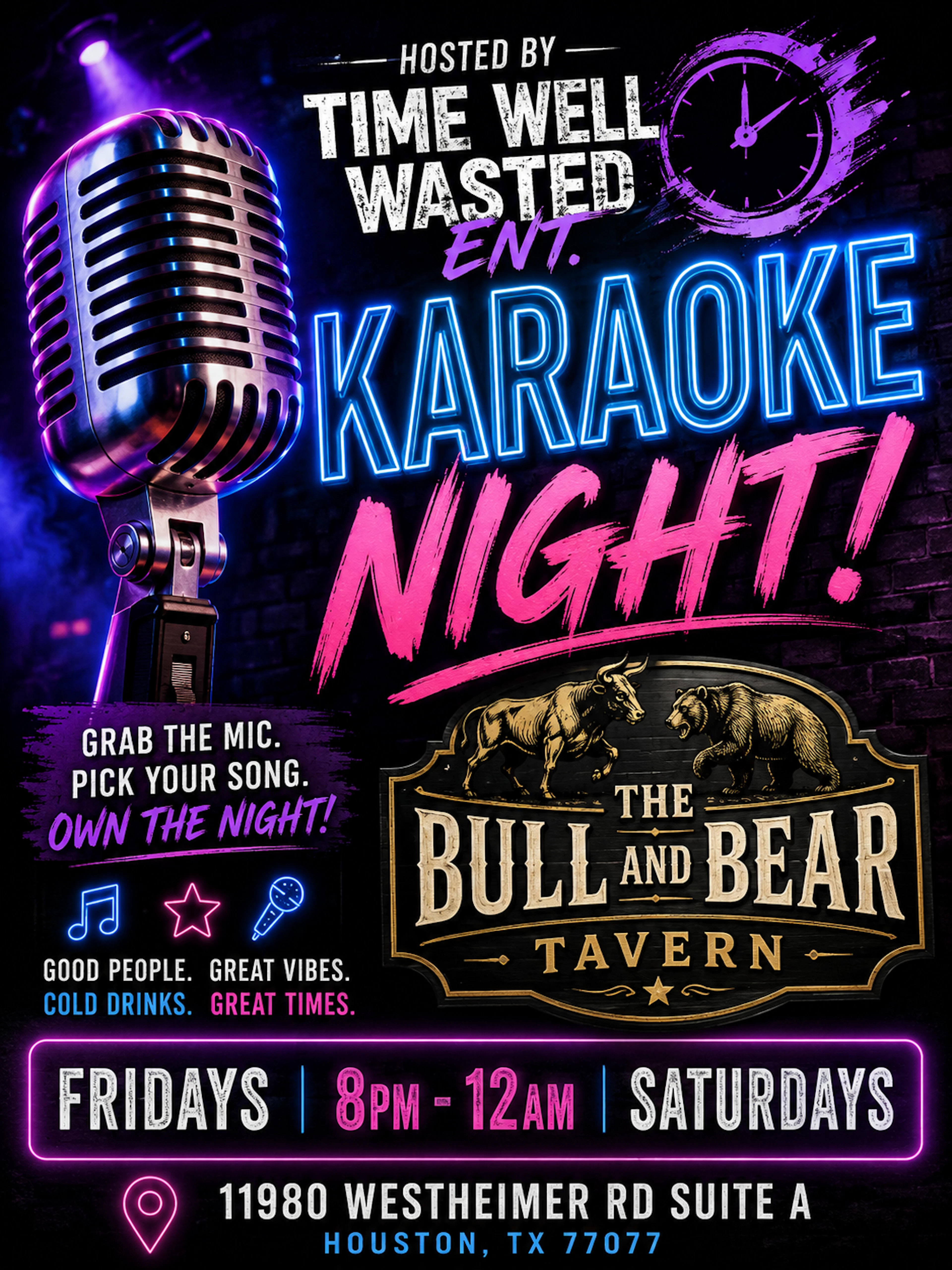 Music event at Bull and Bear