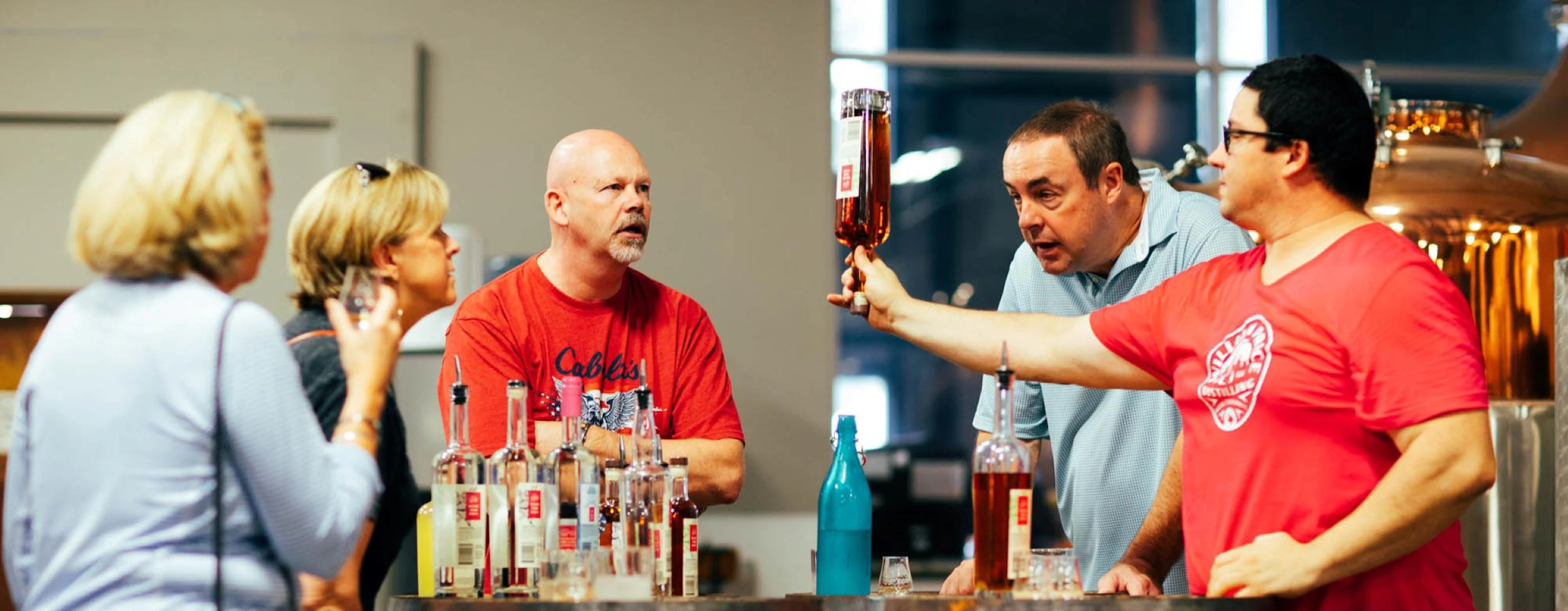 Food event at William Price Distilling