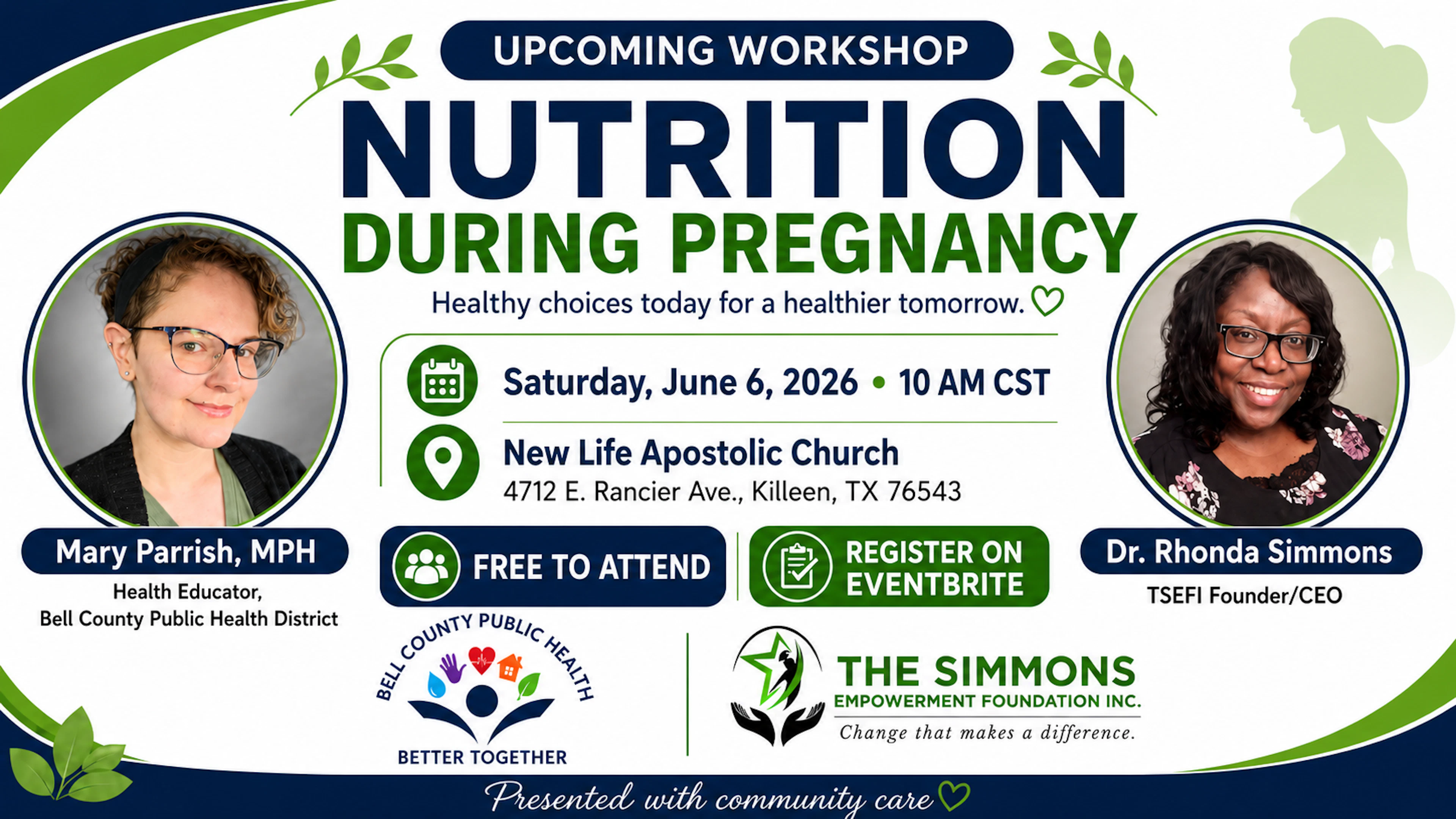 Wellness event at New Life Apostolic Church