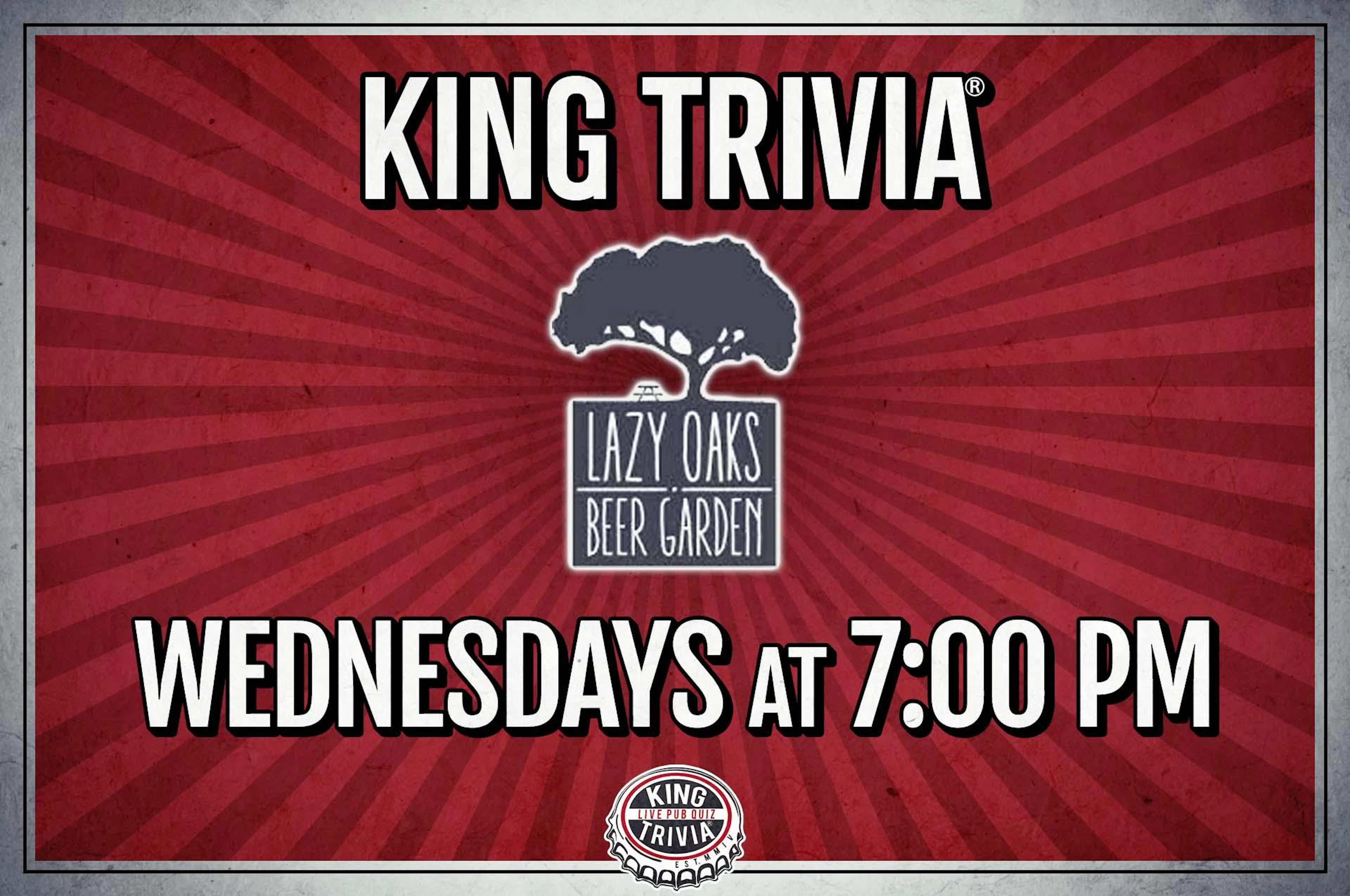 Food event at Lazy Oaks Beer Garden