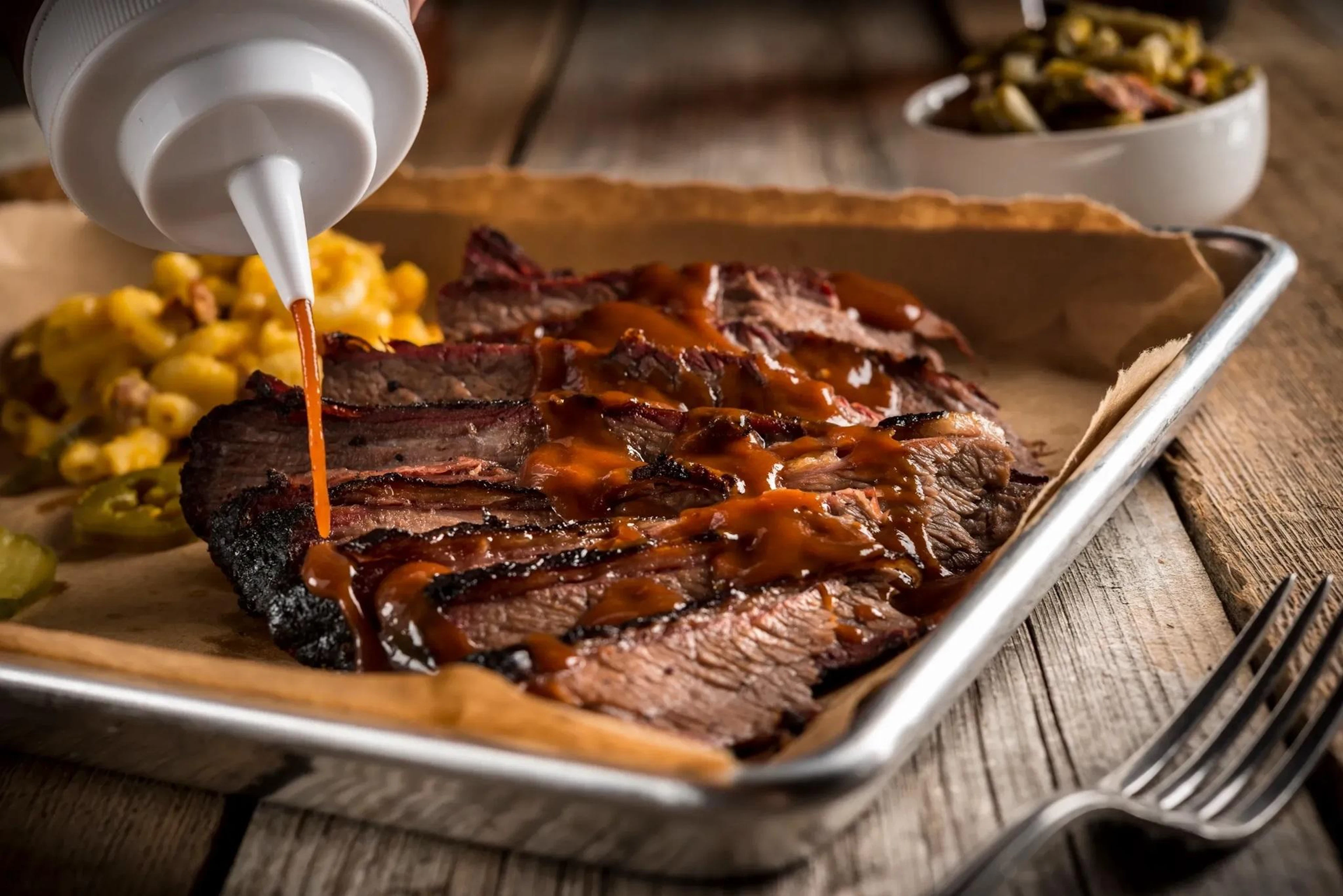 Family event at Spring Creek Barbeque