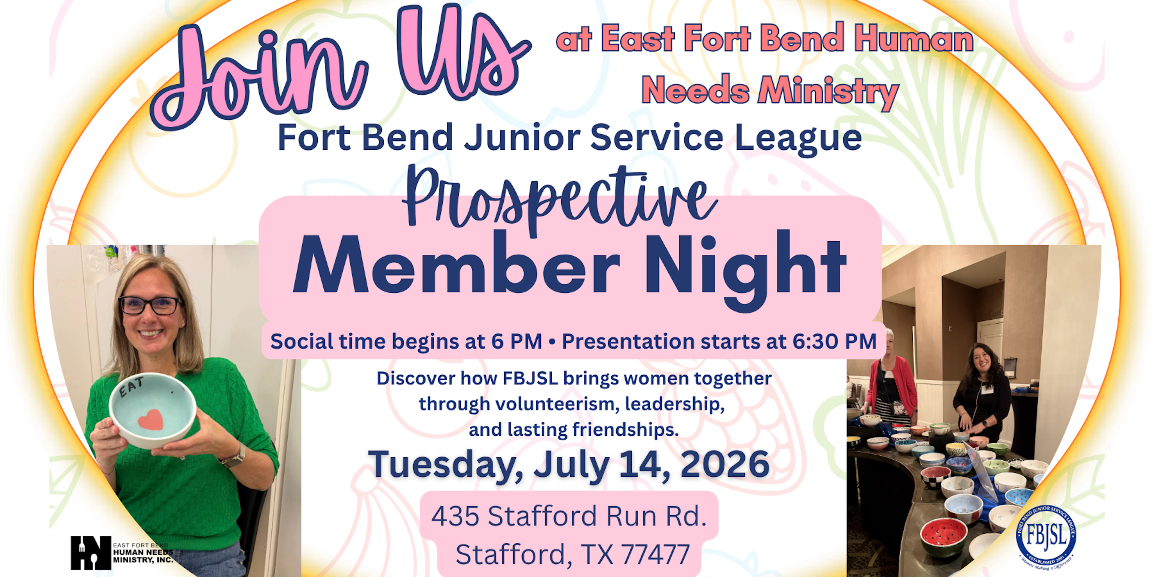 Community event at East Fort Bend Human Needs Ministry