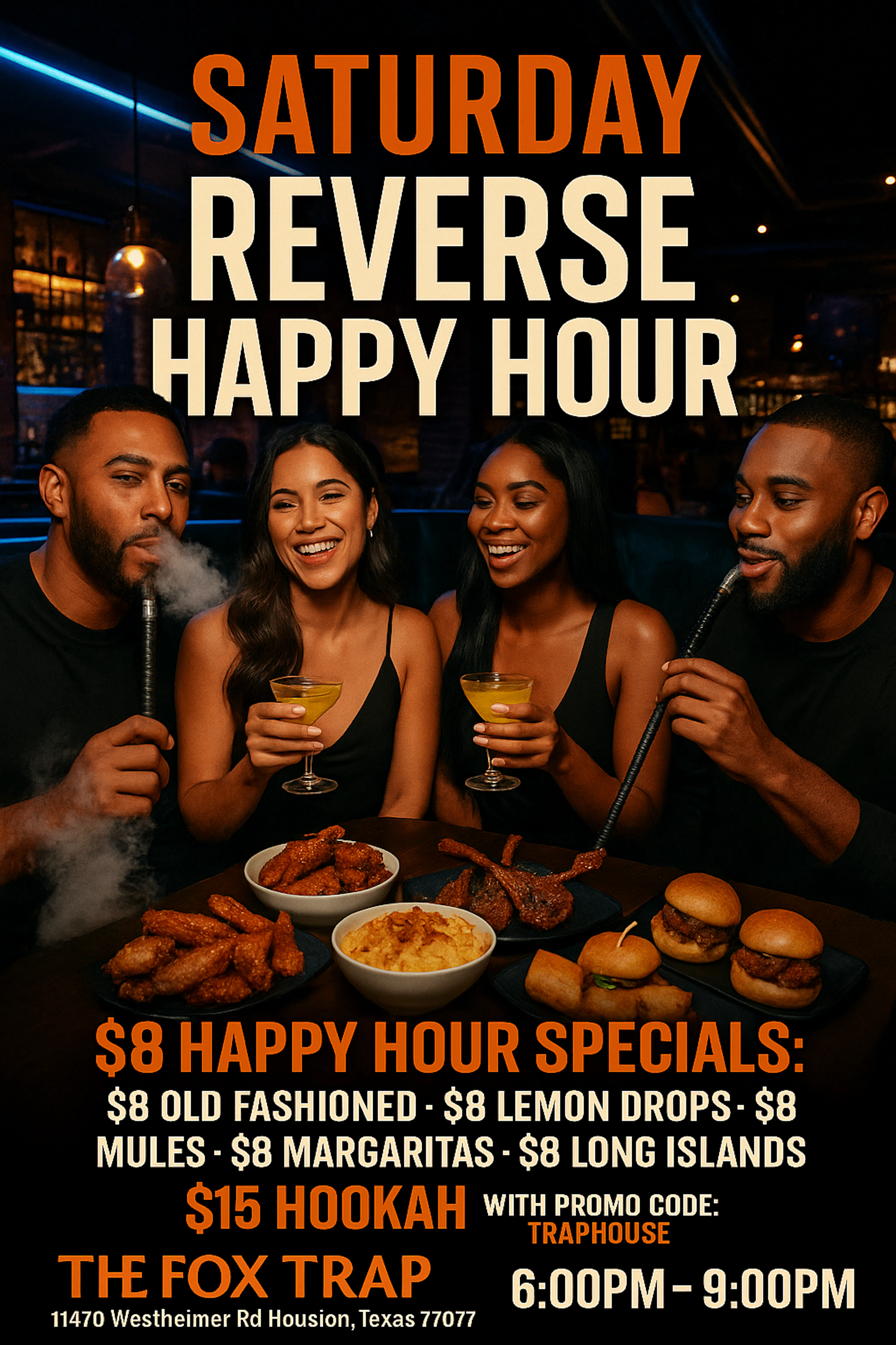 Food event at The Fox Trap Restaurant & Lounge