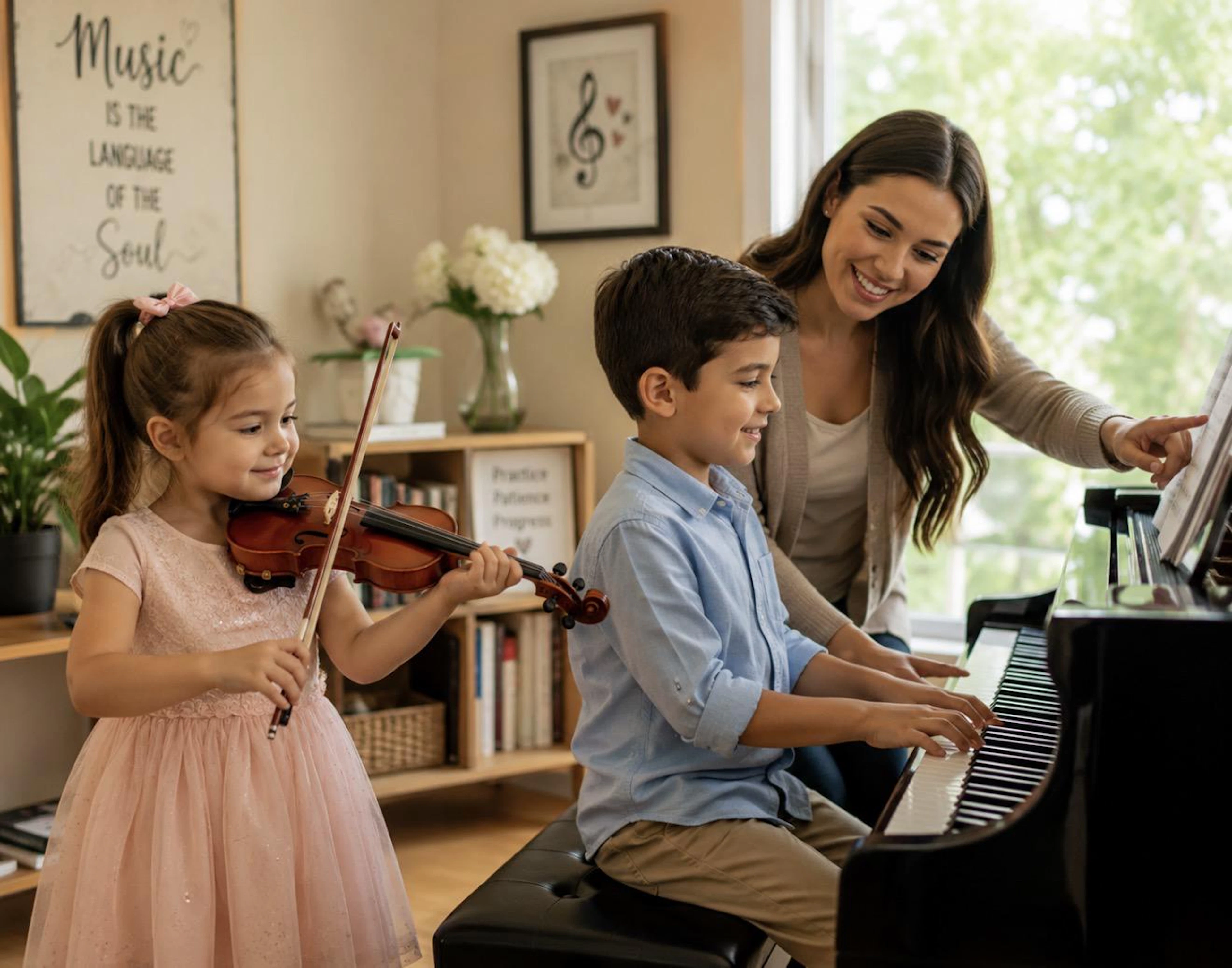 Music event at Suzuki Academy Houston
