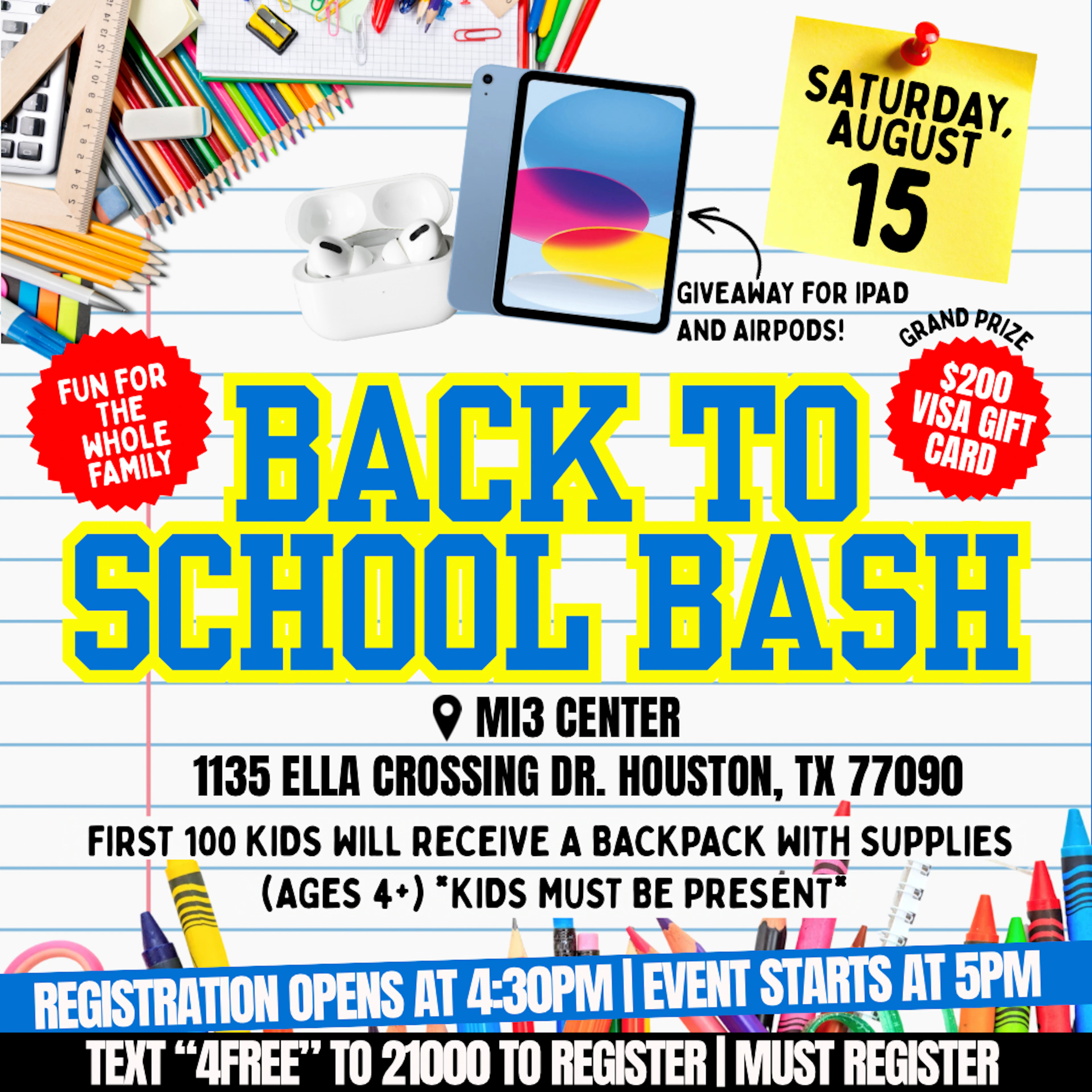 Family event at MI3 Center