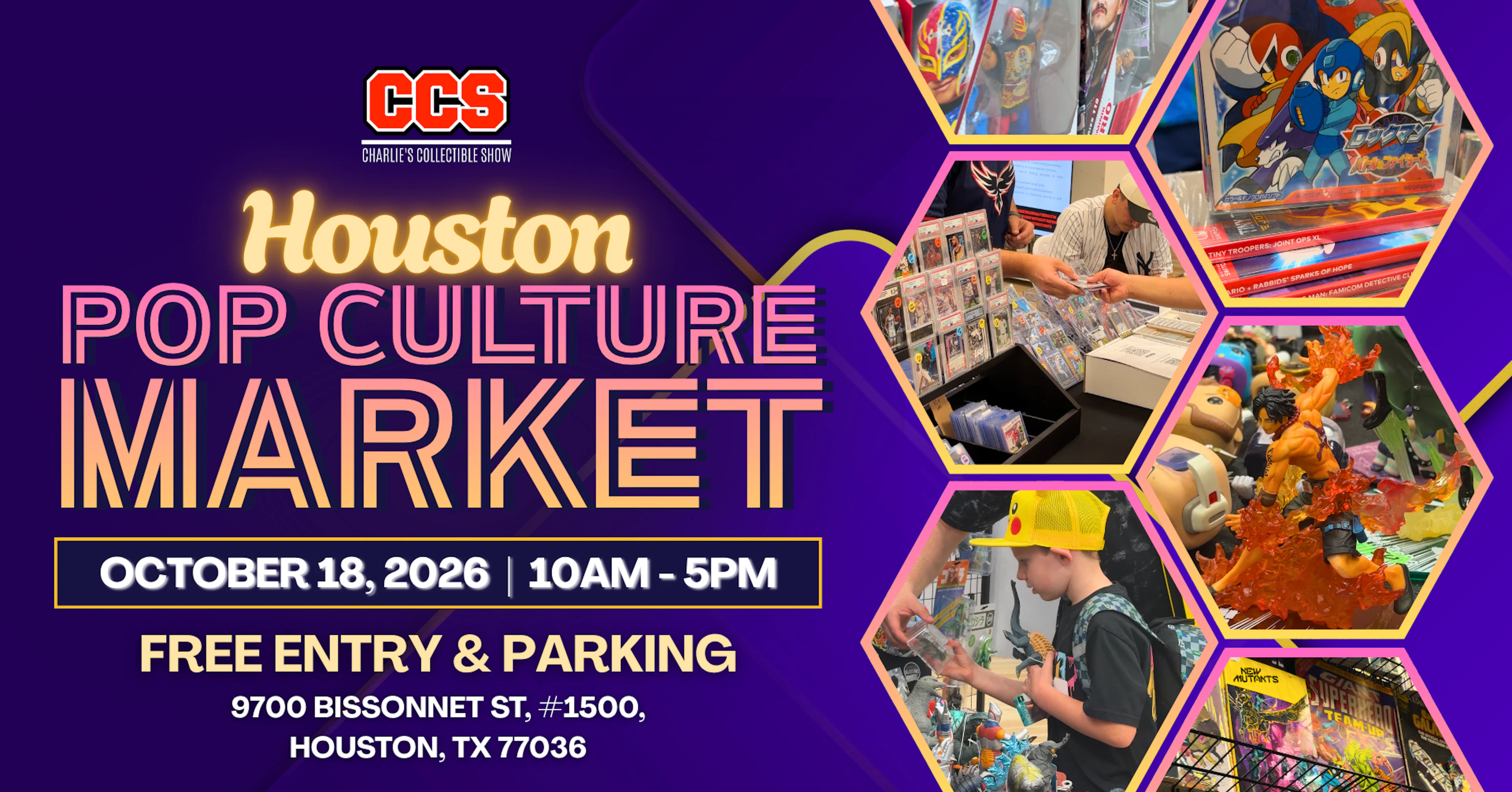 Community event at 9700 Bissonnet St