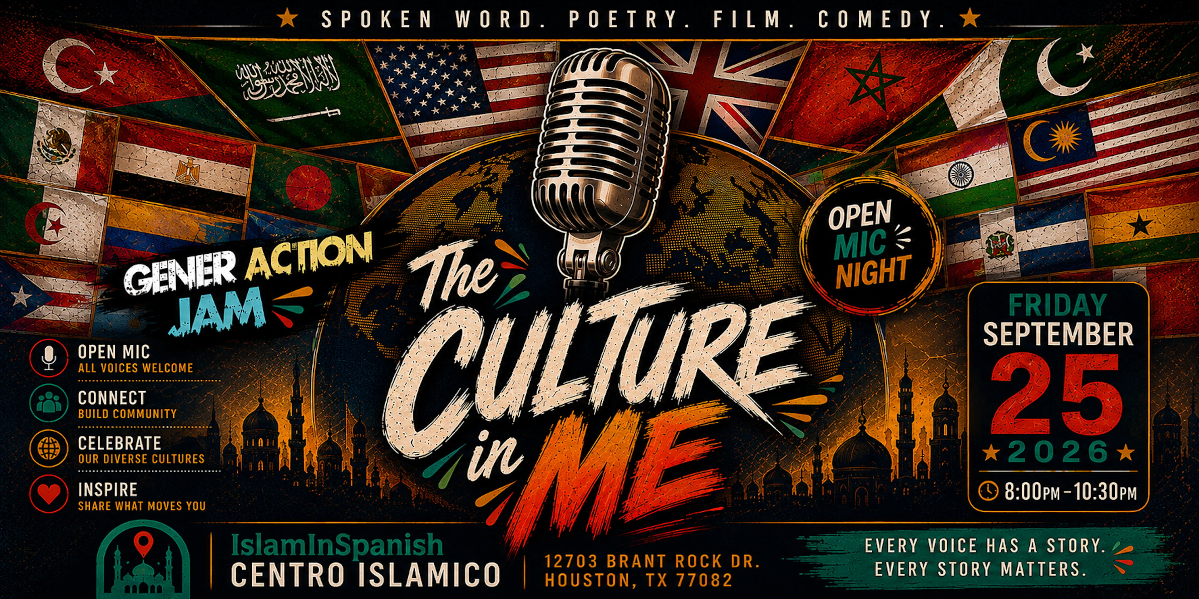 Community event at IslamInSpanish Centro Islamico