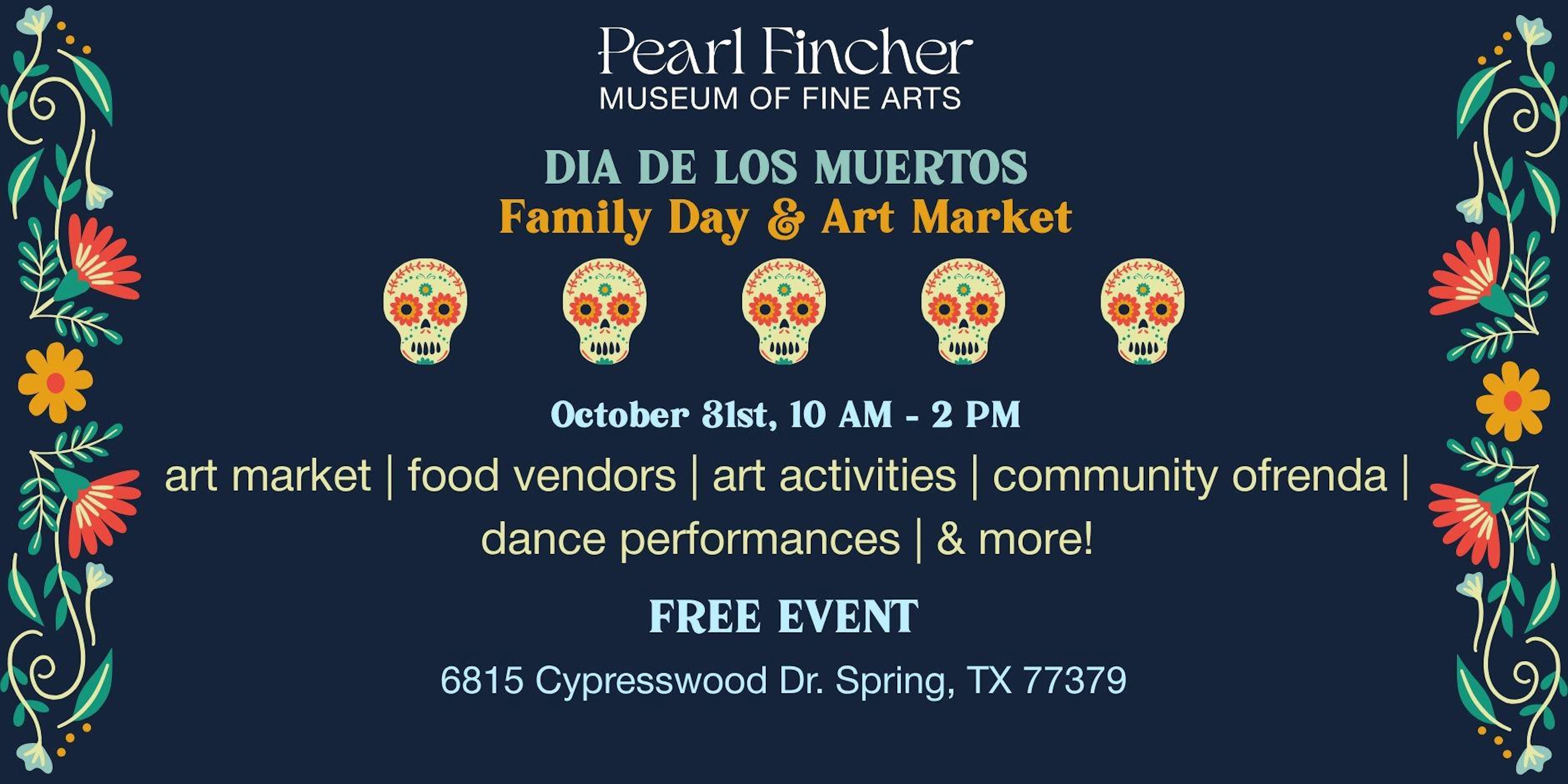 Community event at Pearl Fincher Museum of Fine Arts