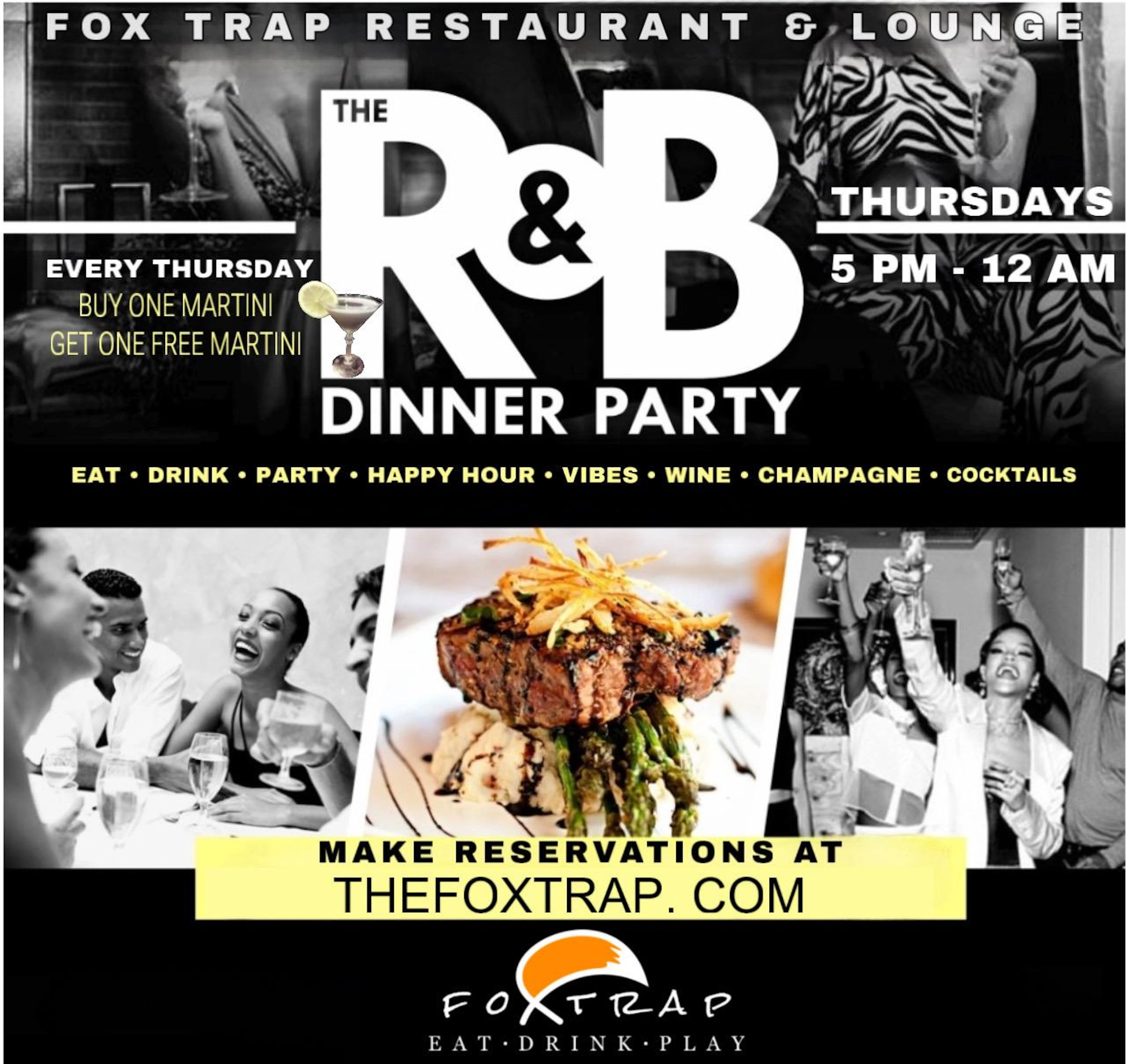 Food event at The Fox Trap Restaurant & Lounge