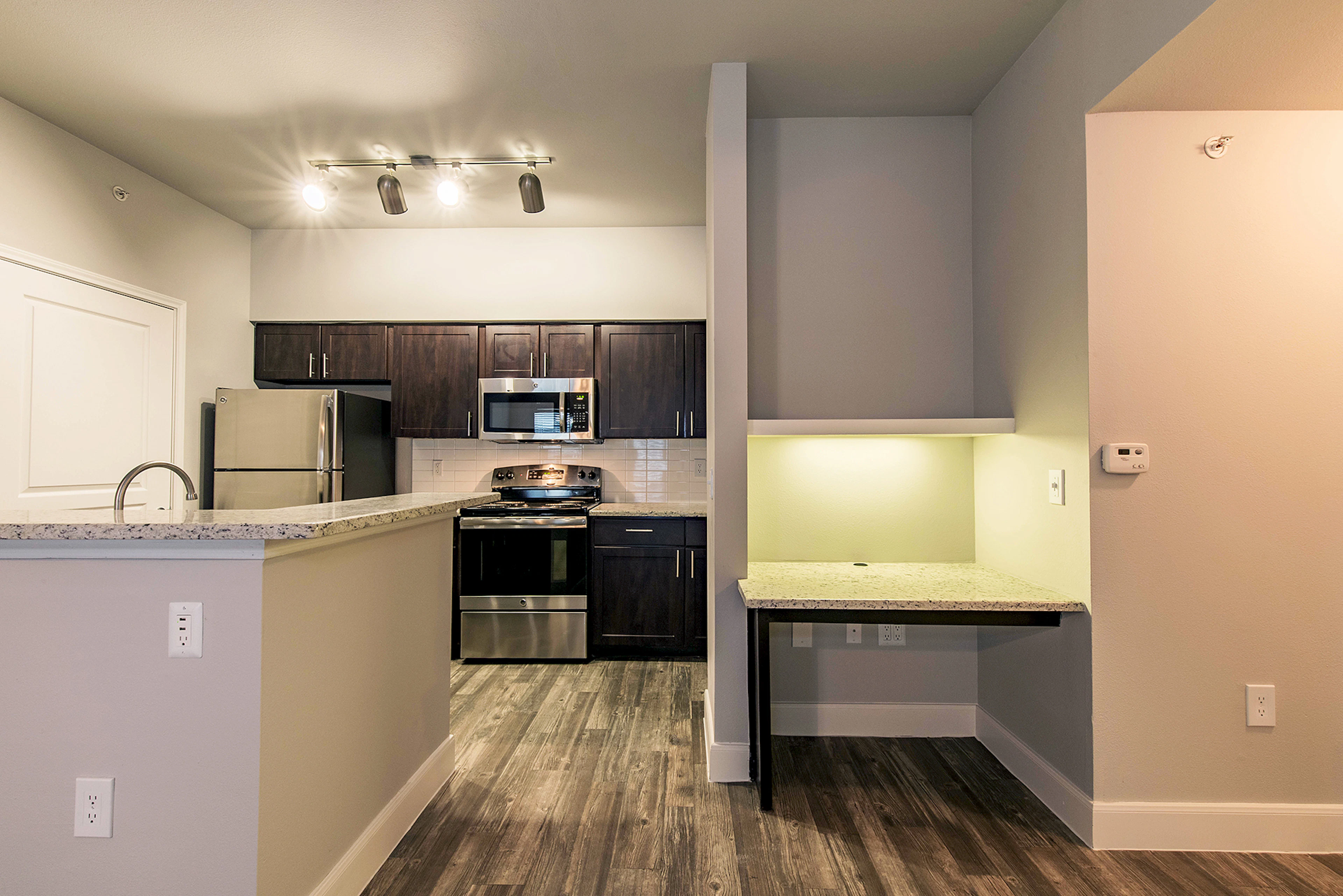 Interior de apartamento en The Cape, Tomball, TX.