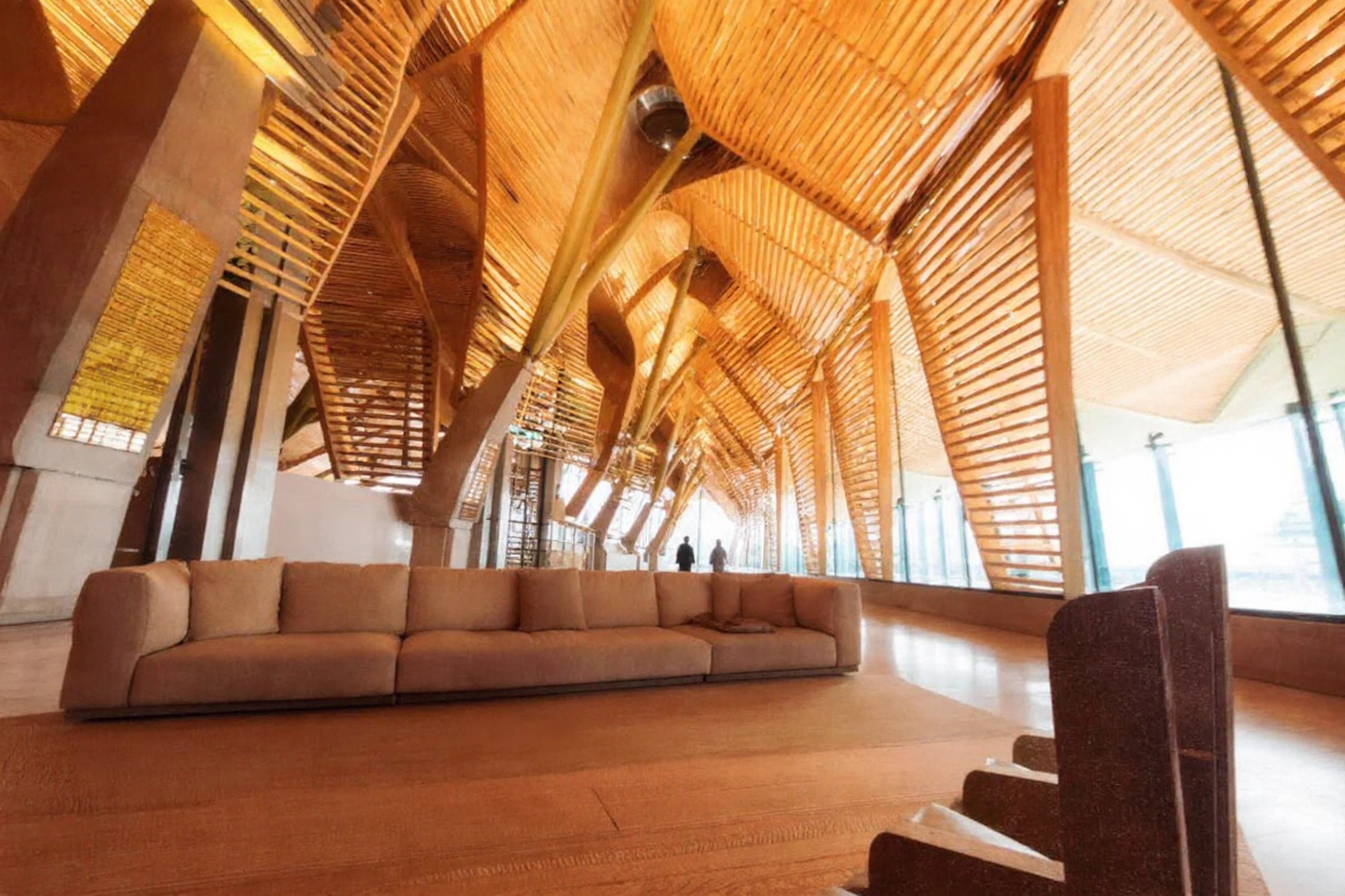 The Ismaili Center Houston offers free world-class art exhibitions and a welcoming space for all, just a short drive from Tomball.
