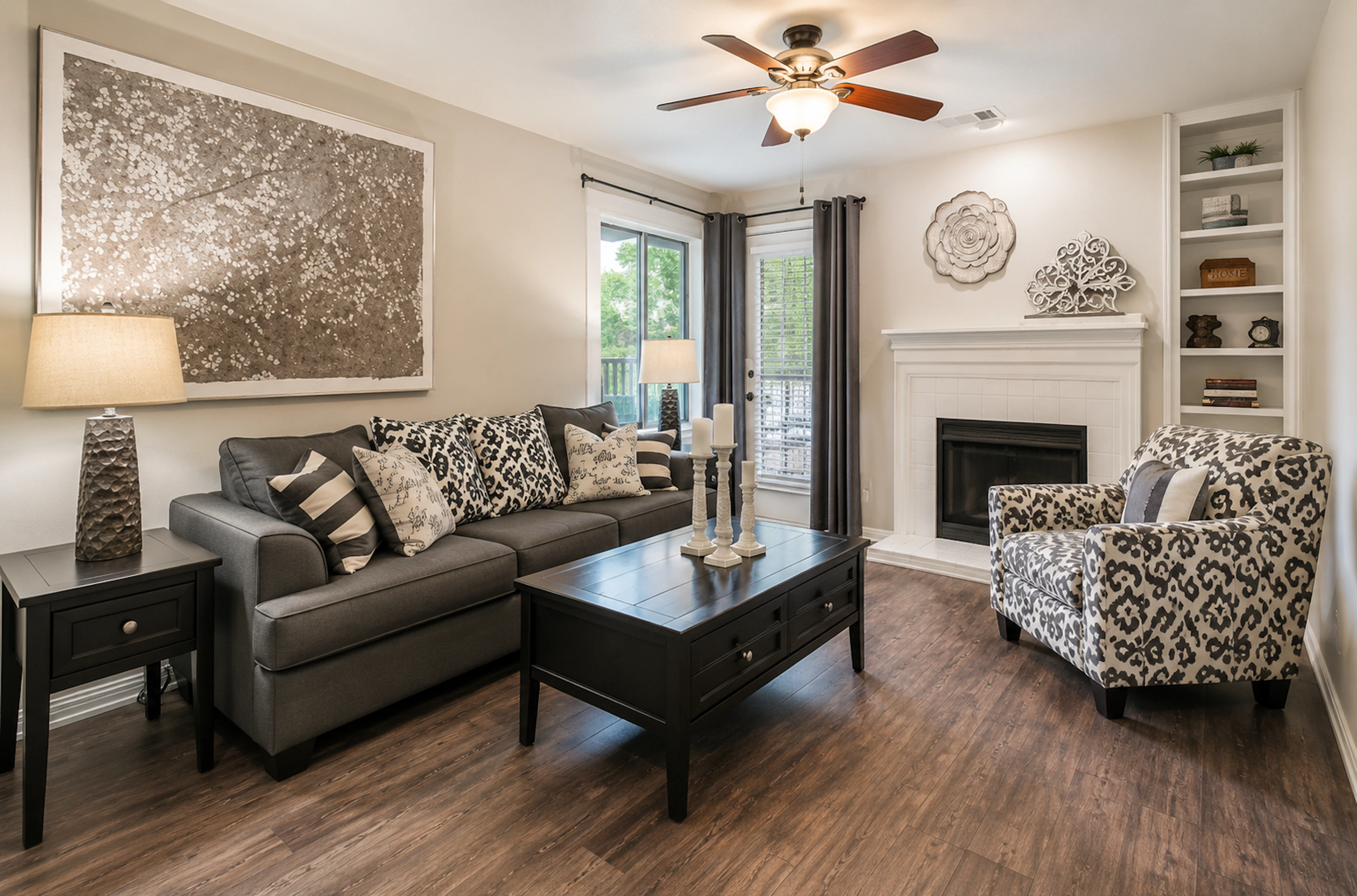 Chandler's Mill apartment interior in Corpus Christi, TX.
