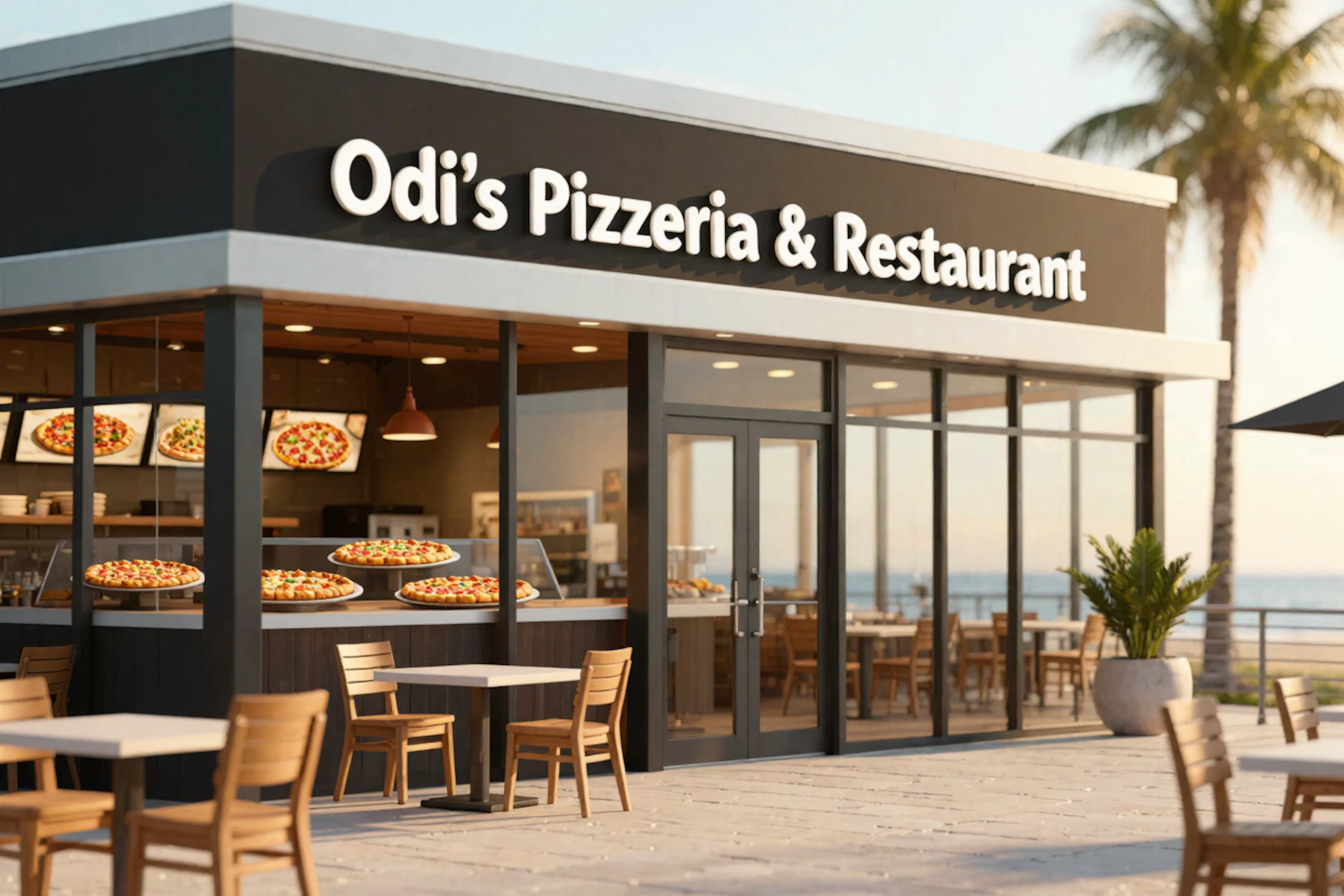 Odi's Pizzeria & Restaurant is a 0.4-mile walk from Chandler's Mill and carries a 4.8 rating across 468 reviews — the neighborhood's proven pizza-night pick for South Side residents.