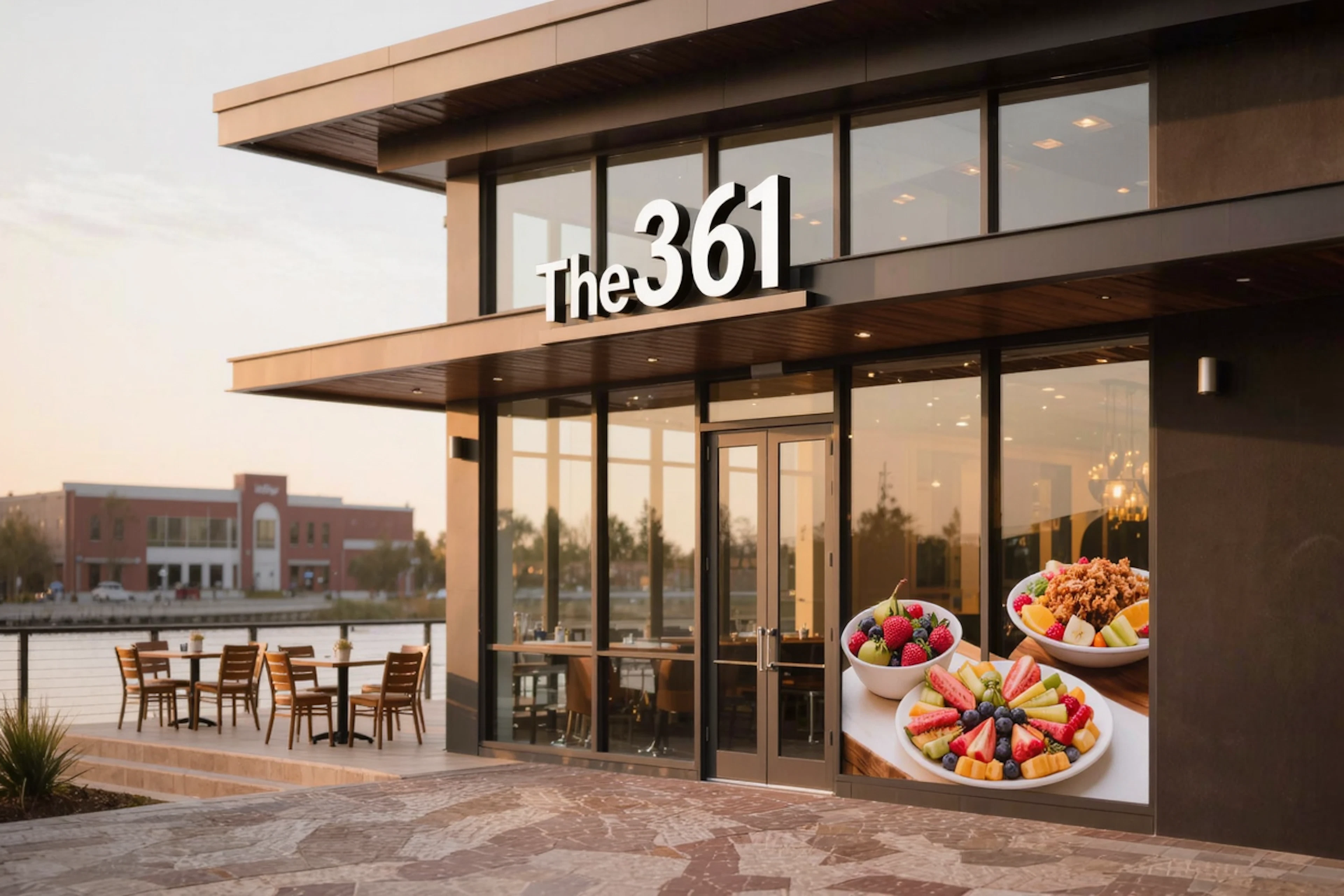 Convenient shopping at The 361, just a short walk away