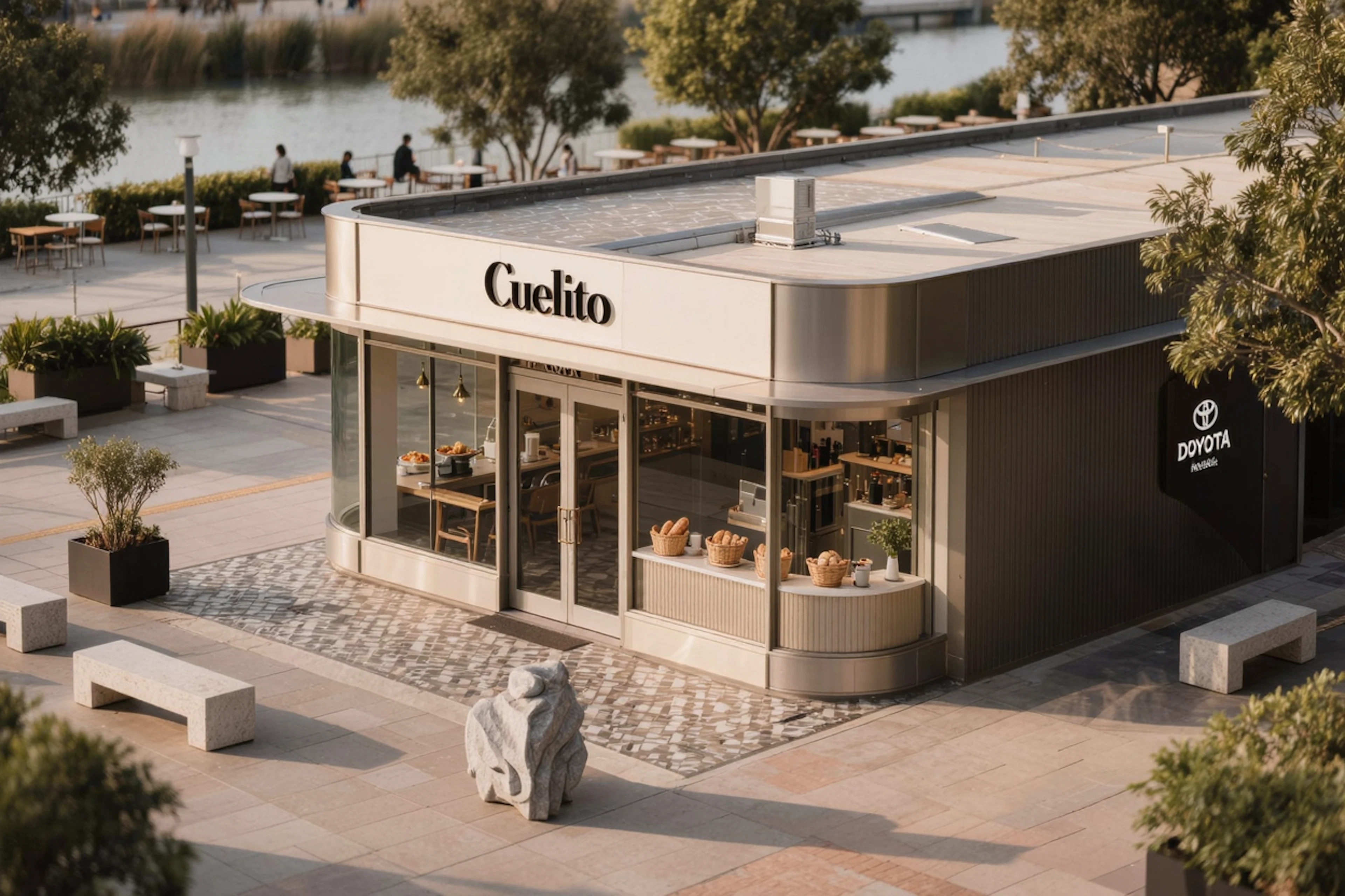 Nearby restaurant with top ratings, perfect for a quick meal or takeout.