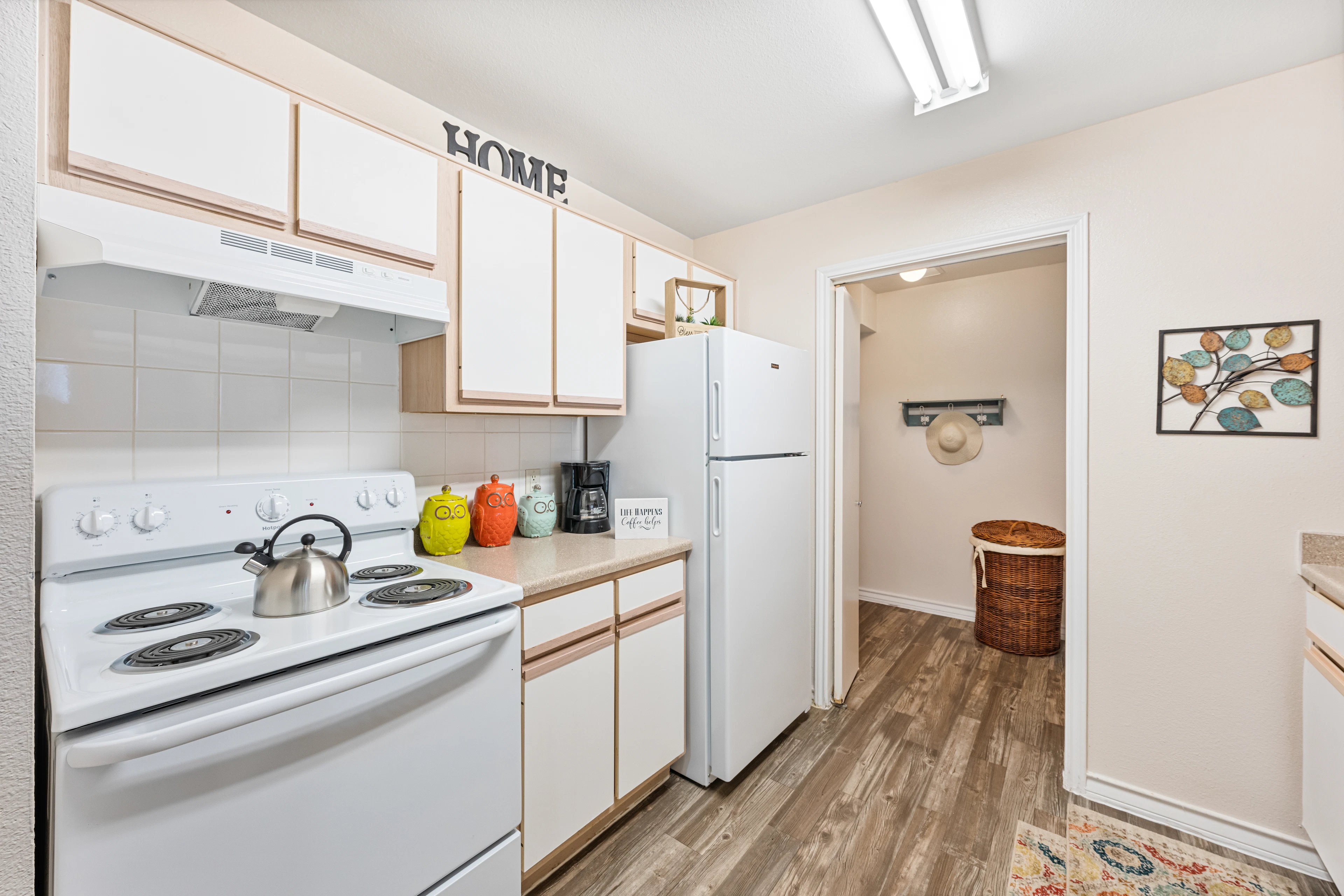 Crosswinds apartment interior in Corpus Christi, TX.