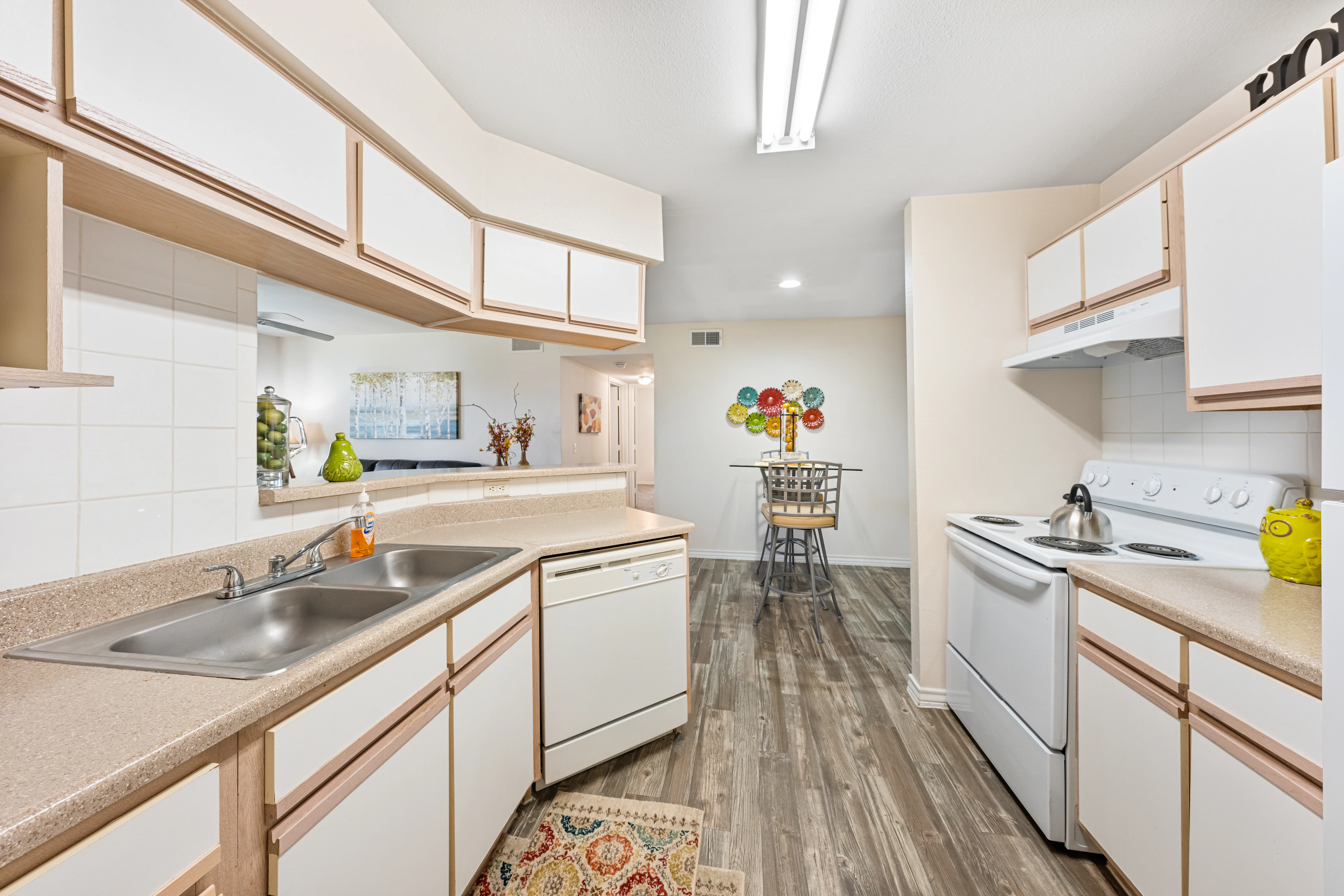 Crosswinds apartment interior in Corpus Christi, TX.