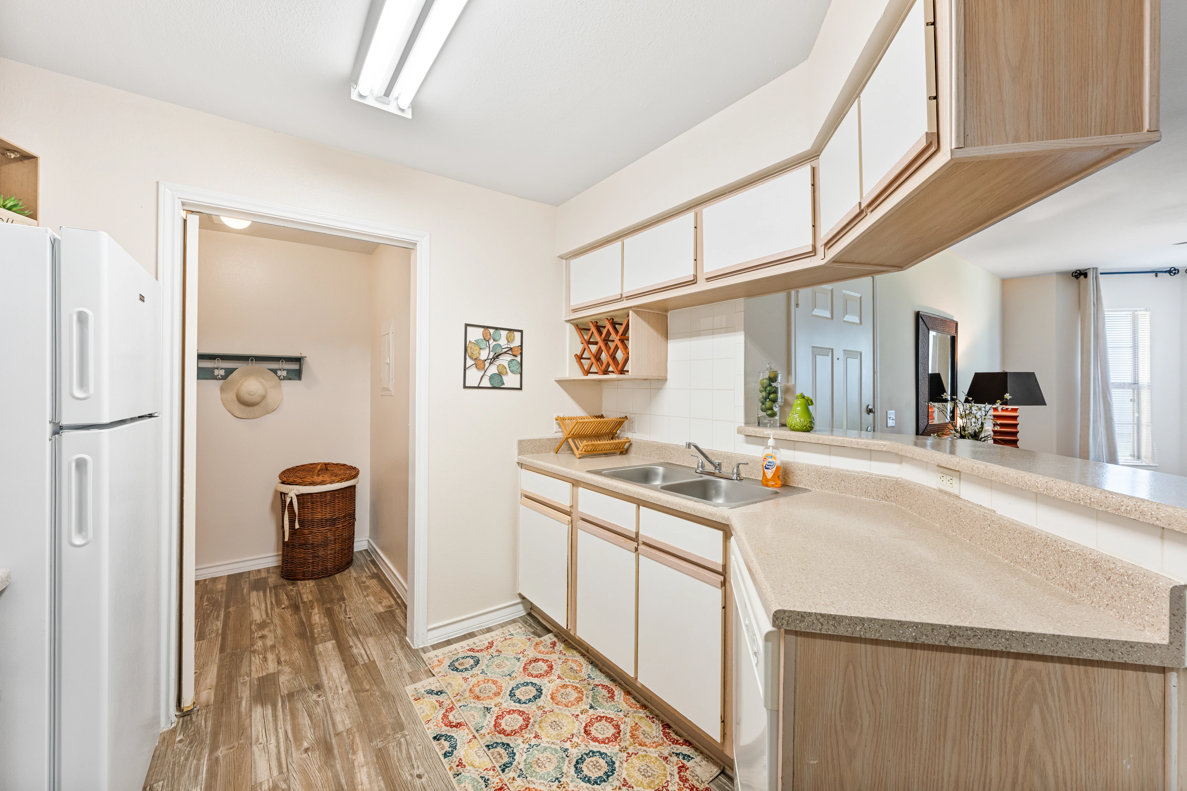 Crosswinds apartment interior in Corpus Christi, TX.