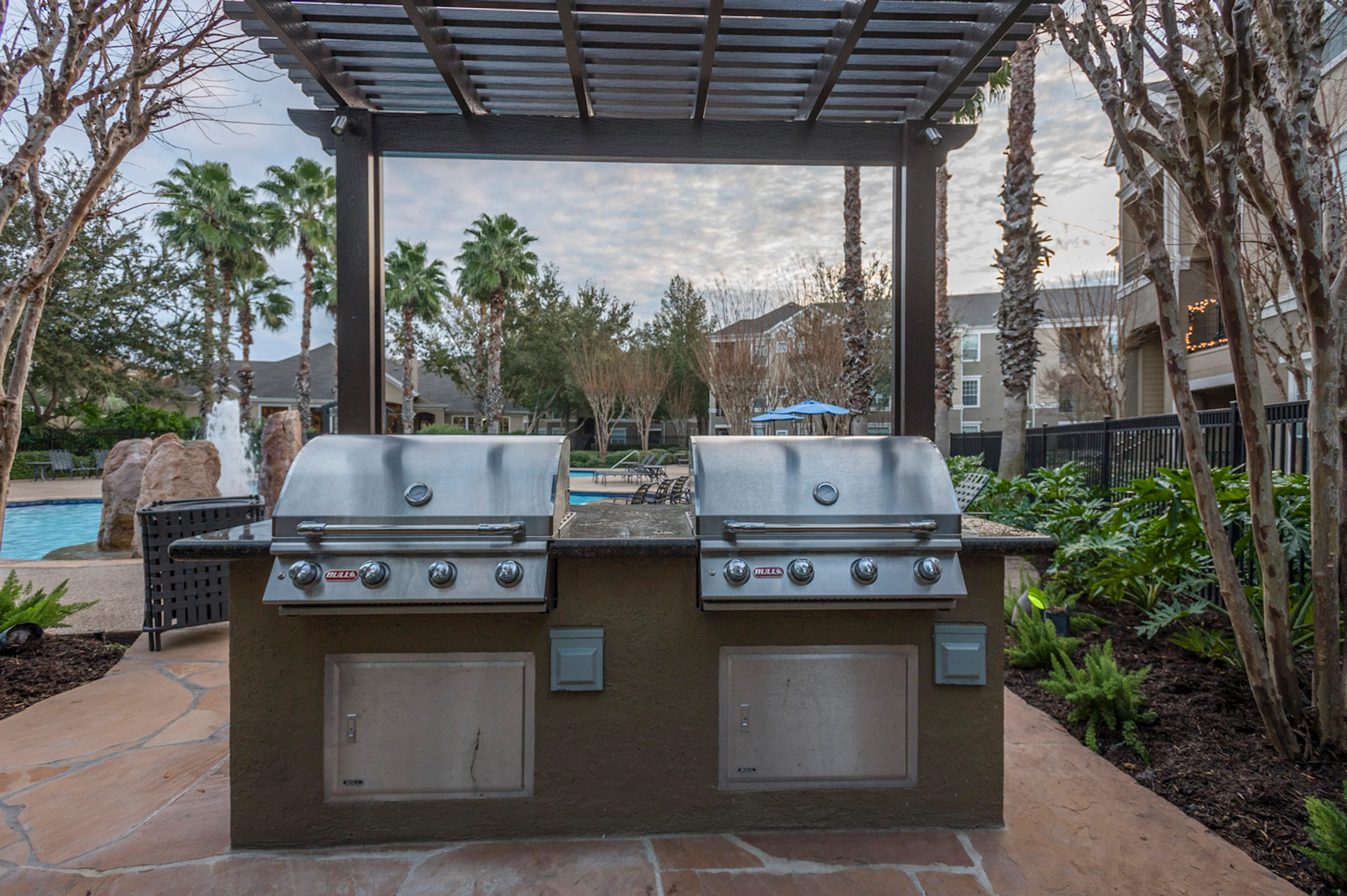Espacio comunitario en Estates at Fountain Lake.