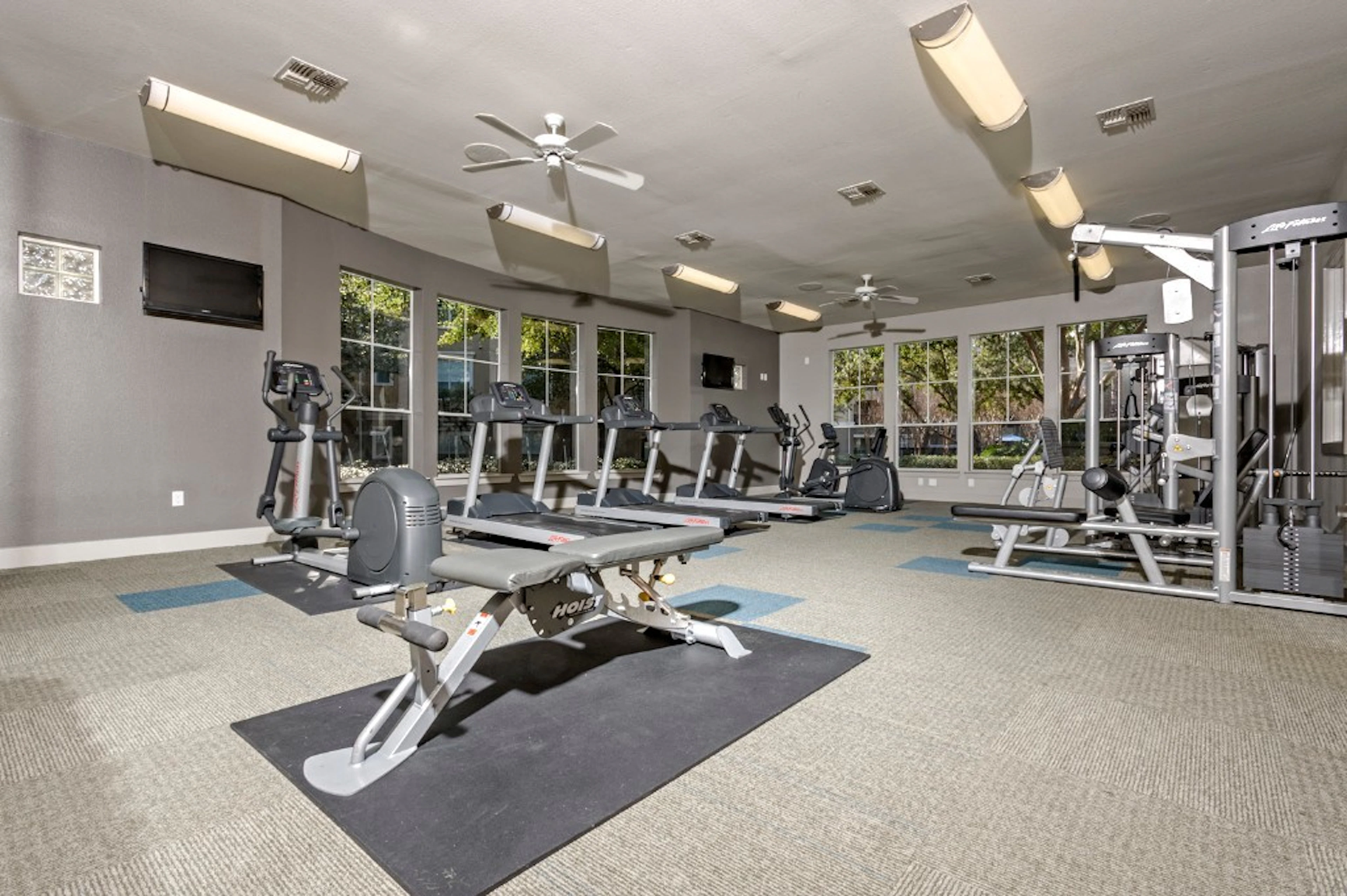 Clubhouse comunitario en Estates at Fountain Lake.