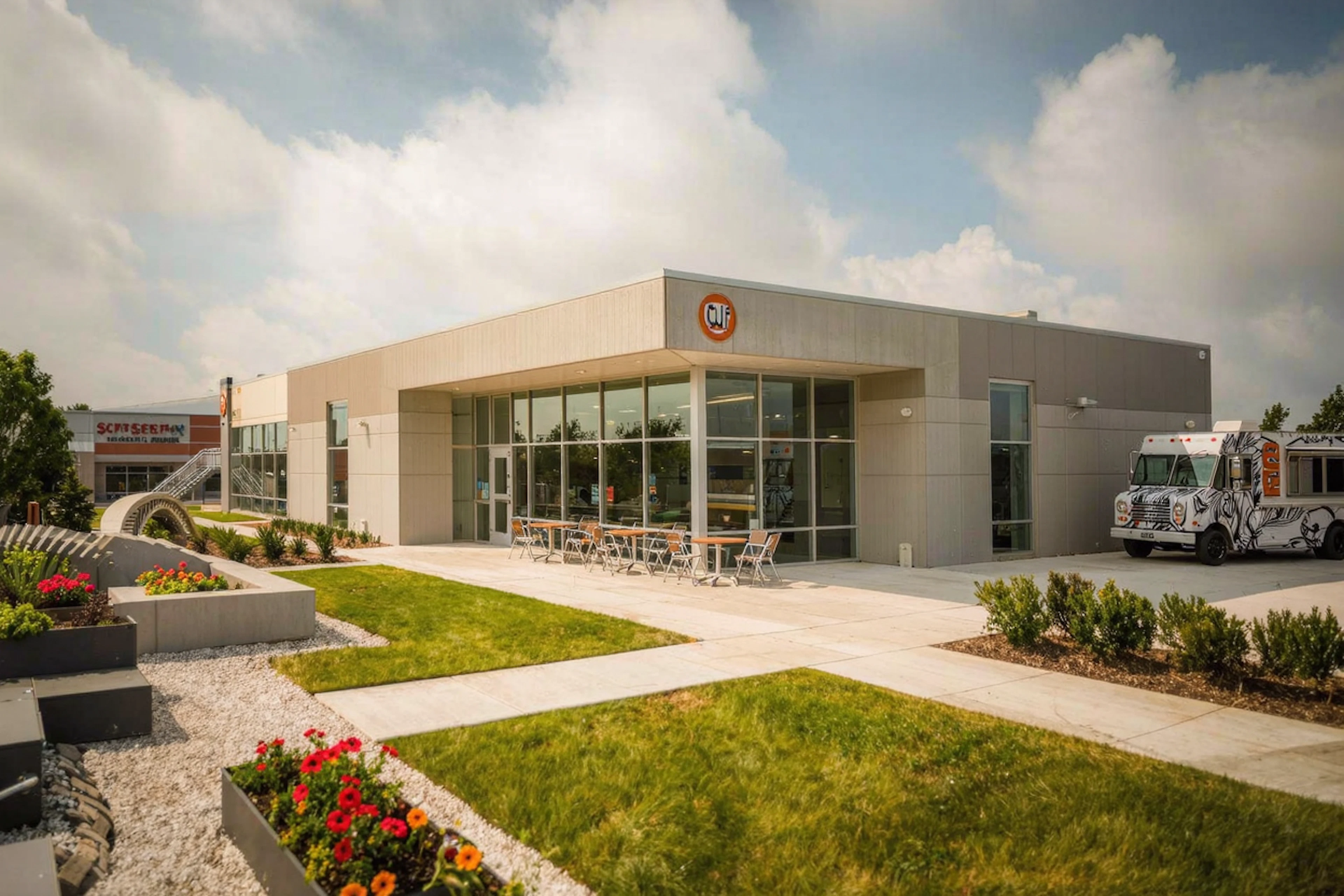 Gulf Language School offers intensive English/ESL programs just 0.8 miles from the property — a convenient, highly rated resource for residents looking to learn or improve English.