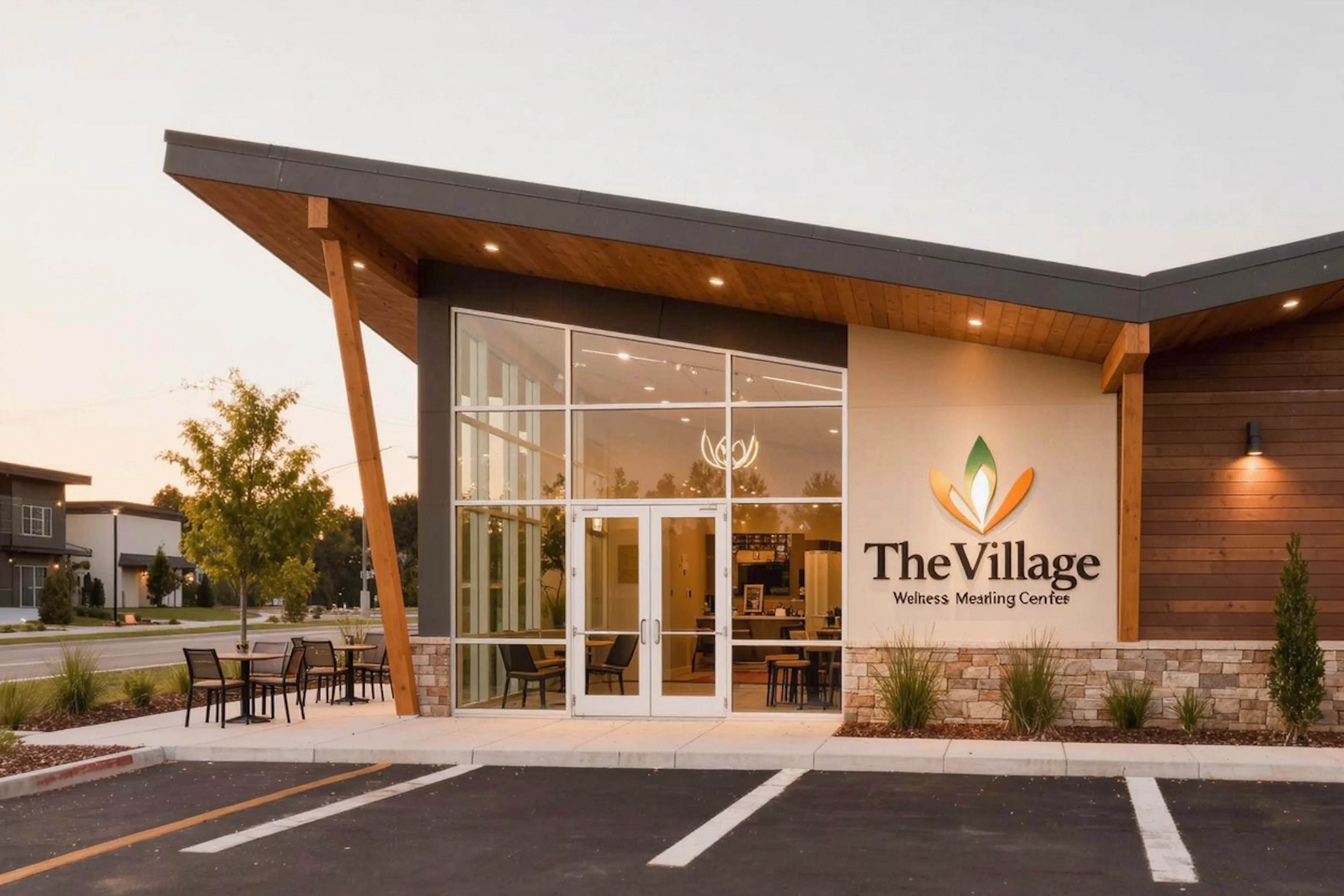 A 5.0-rated meditation and wellness studio a half-mile from the community — a walkable reset for residents between gym sessions and workdays.
