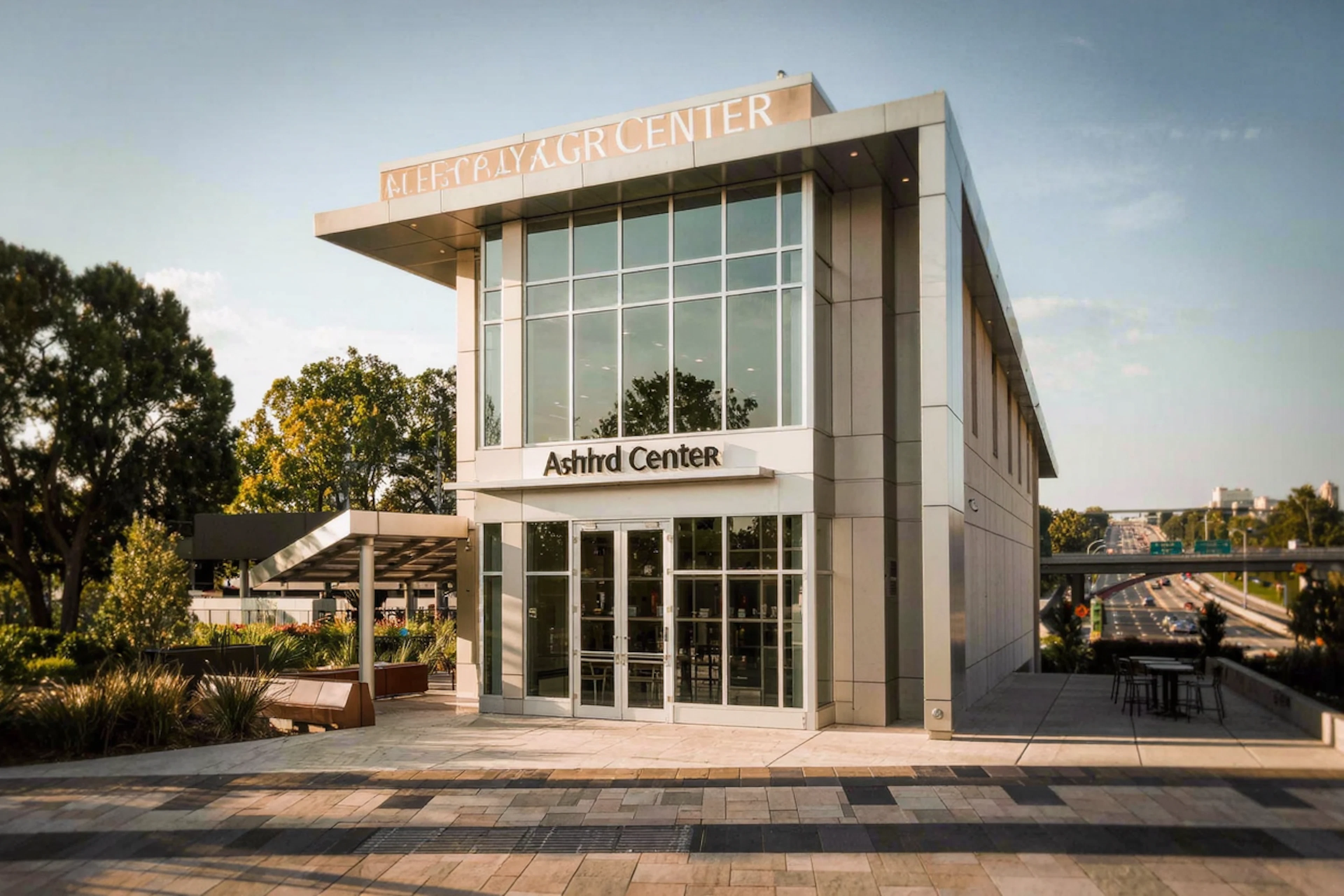 Ashford Center as the closest everyday shopping stop for the community — a short 0.9-mile errand run for groceries and retail on the Westheimer/Dairy Ashford side of the Energy Corridor.