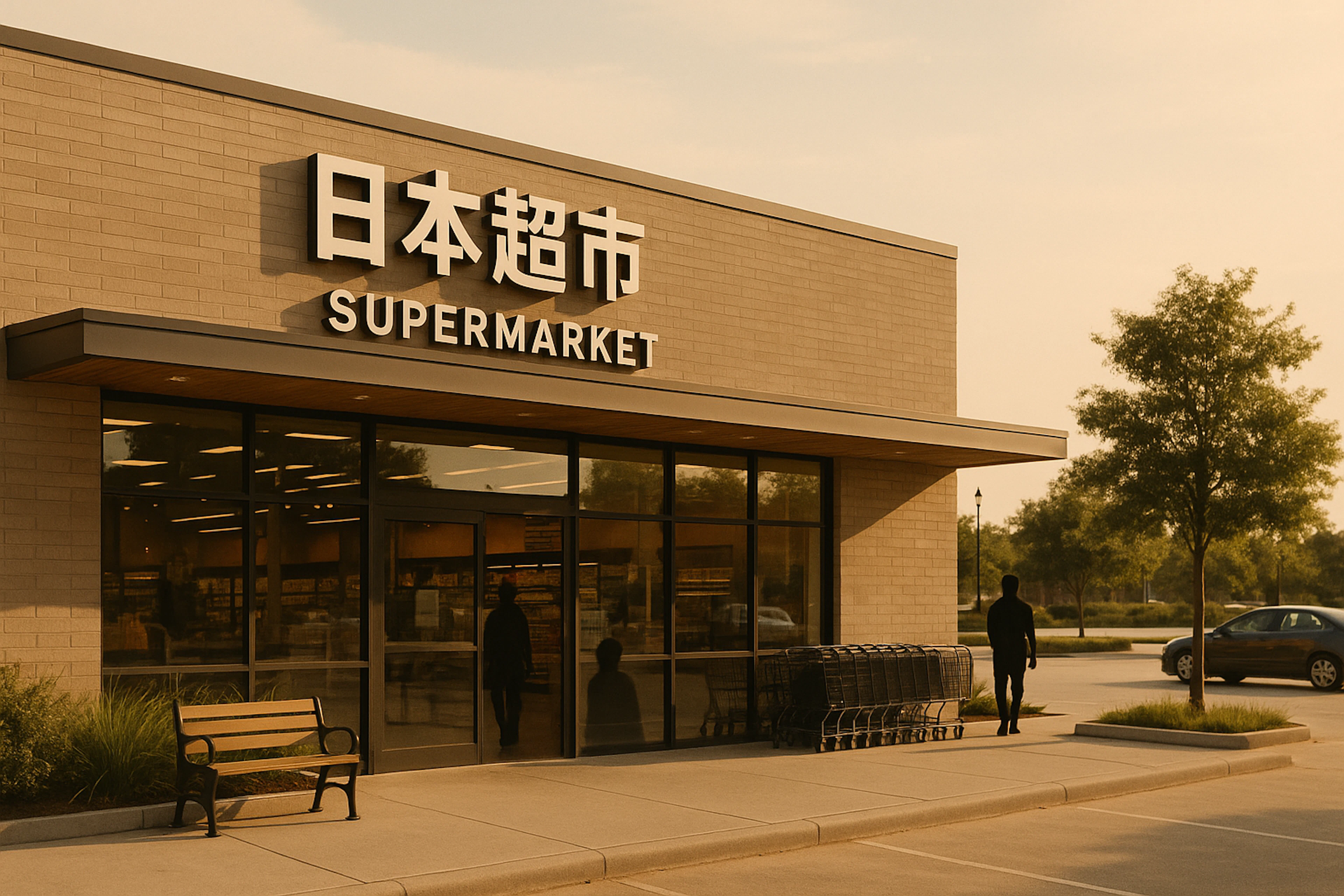 Spotlighting 日本超市, a nearby Japanese supermarket with high ratings.