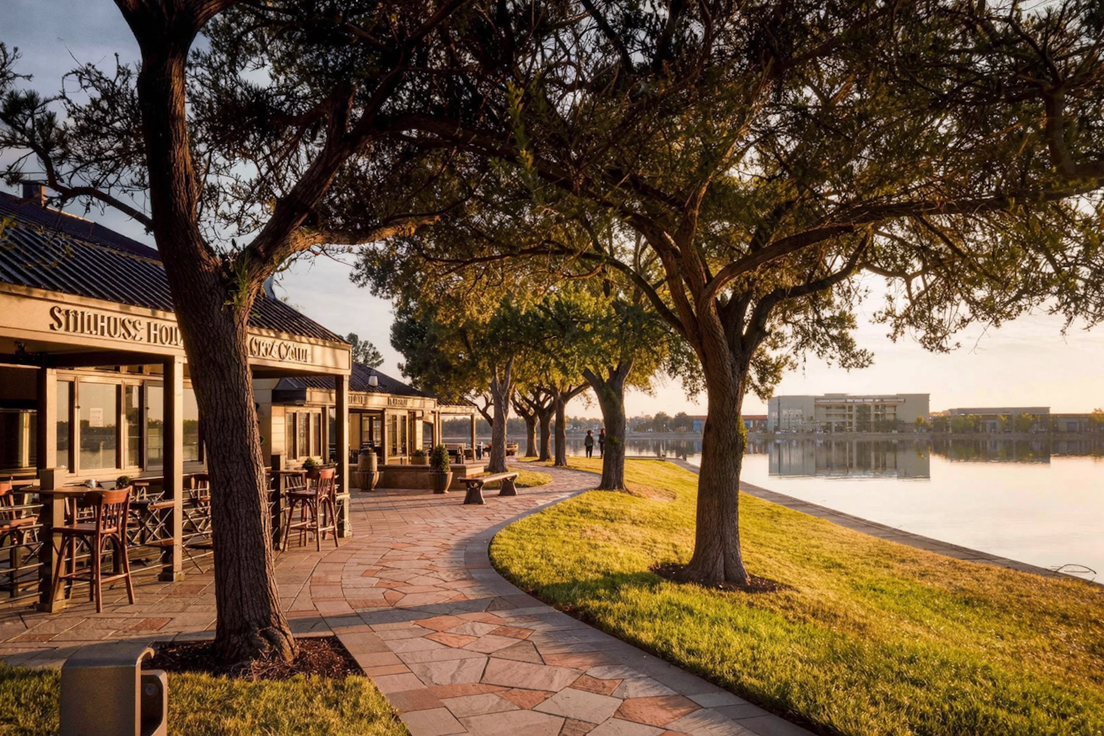 Long Branch Park is a close-to-home outdoor destination with a swimming pool, basketball court, tennis court, and picnic-friendly grounds.