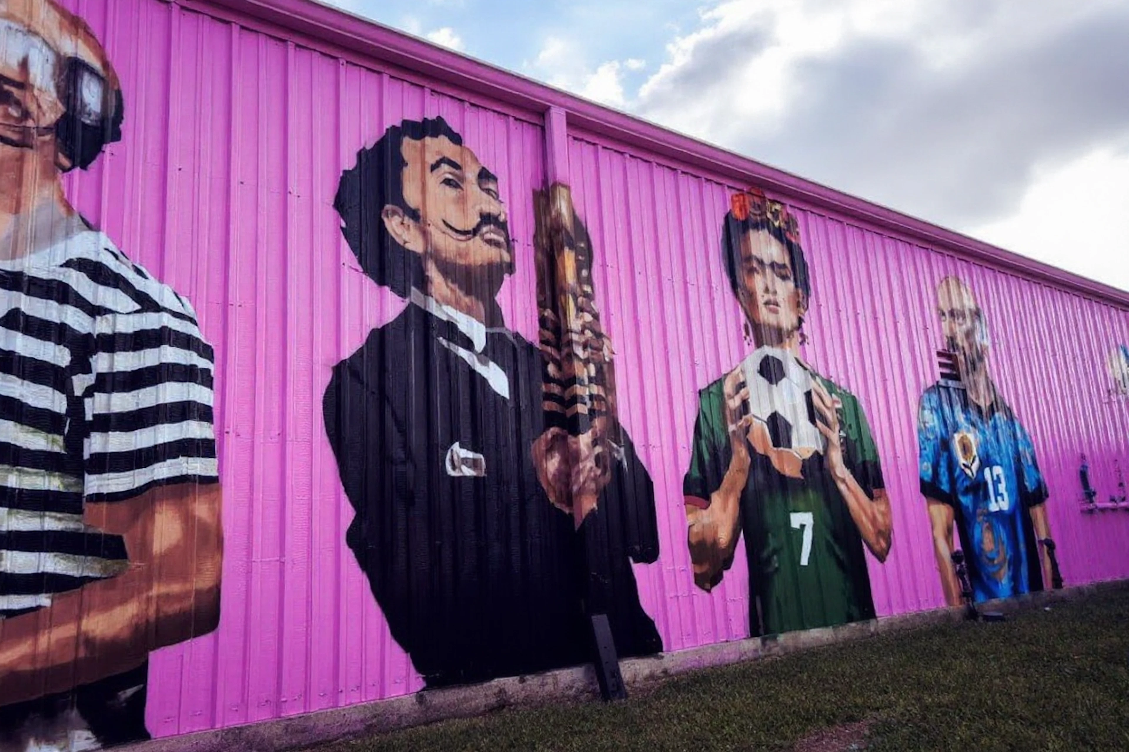Houston's World Cup art includes grand murals and exhibitions celebrating global culture.