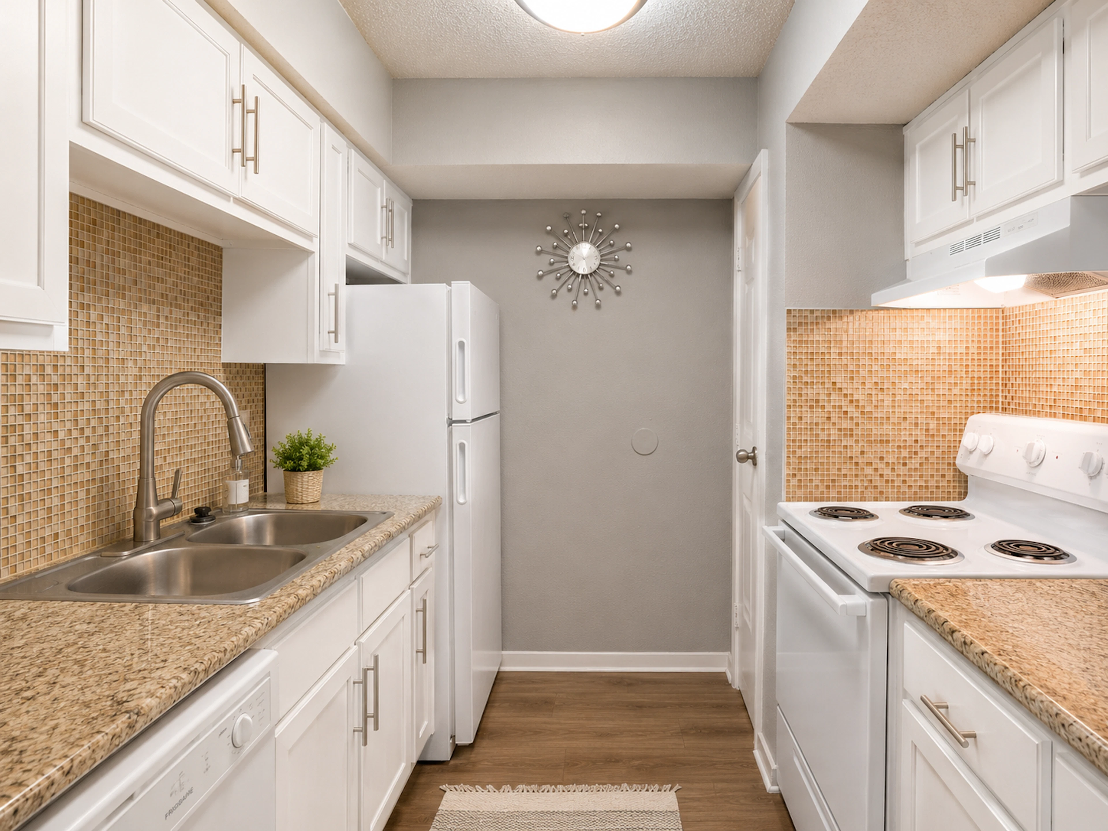 Walnut Creek apartment interior in Houston, TX.
