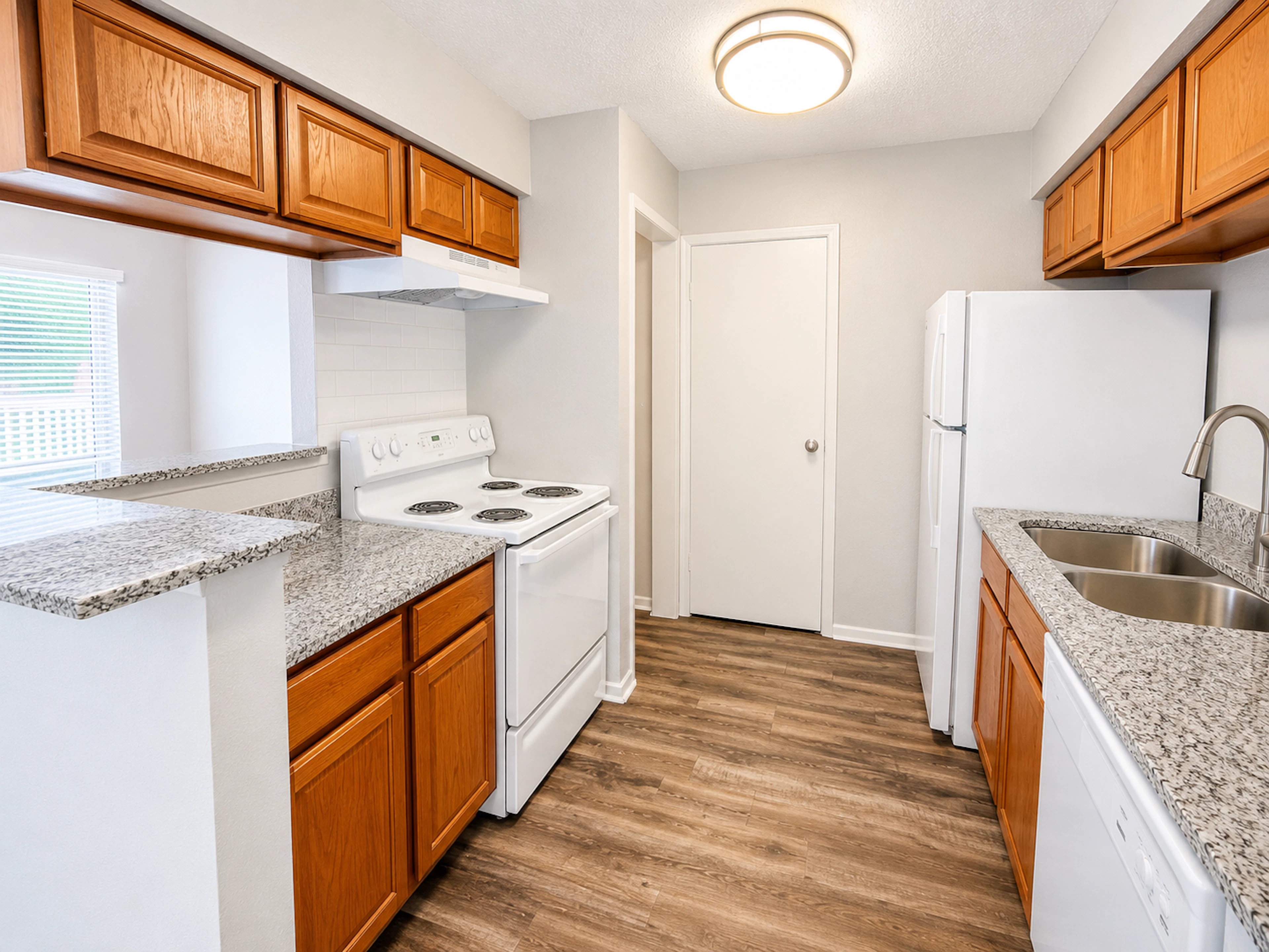 Apartment interior at Walnut Creek in Houston, TX.