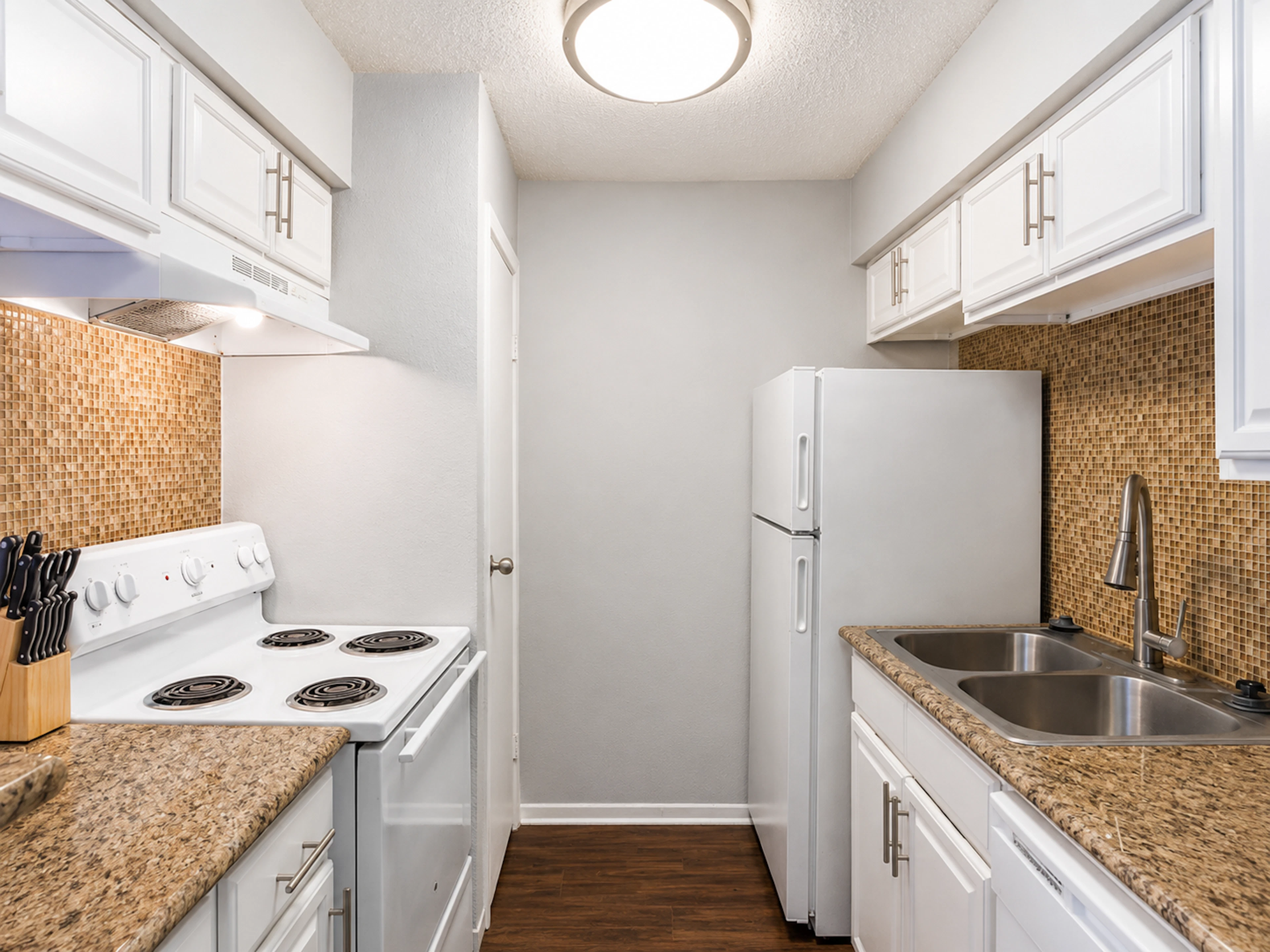 Walnut Creek apartment interior in Houston, TX.