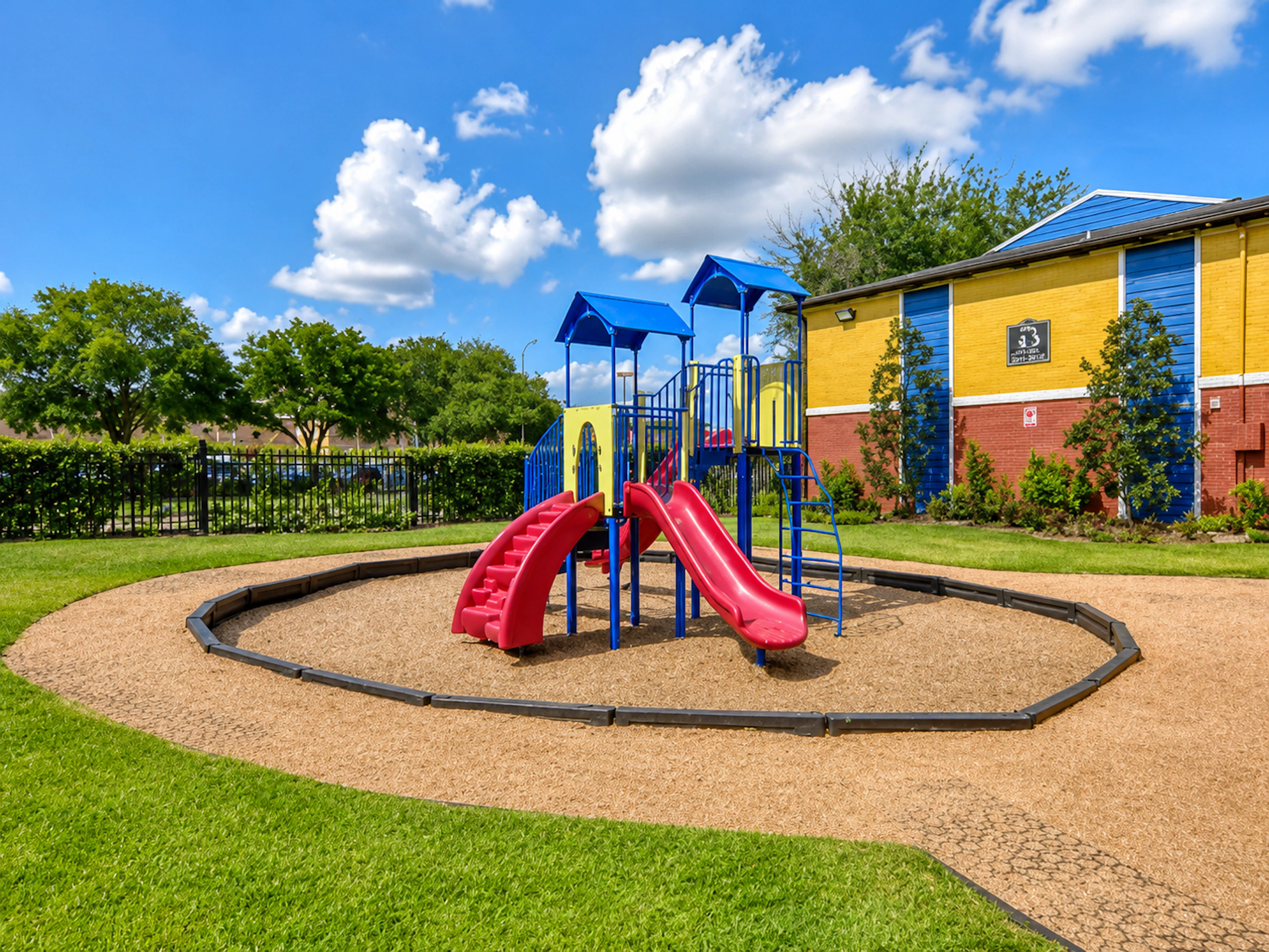 Walnut Creek community grounds in Houston, TX.