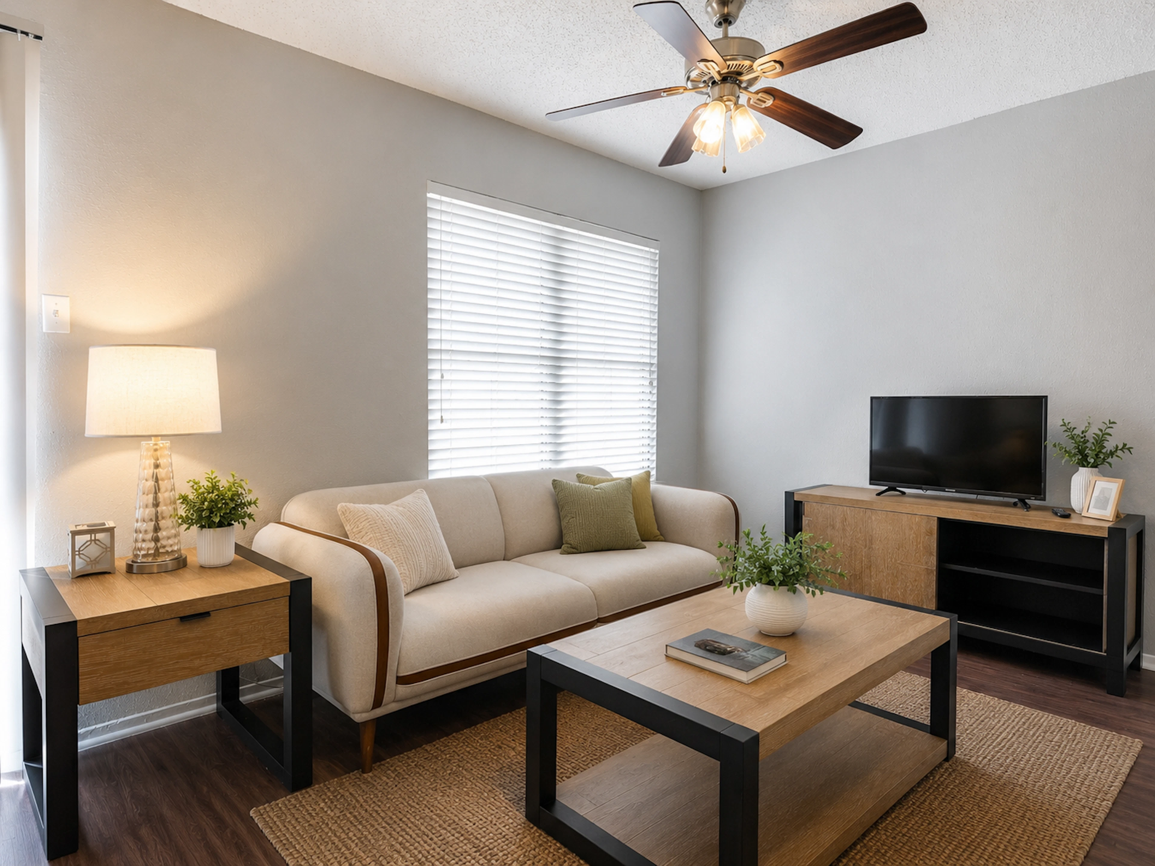 Walnut Creek apartment interior in Houston, TX.