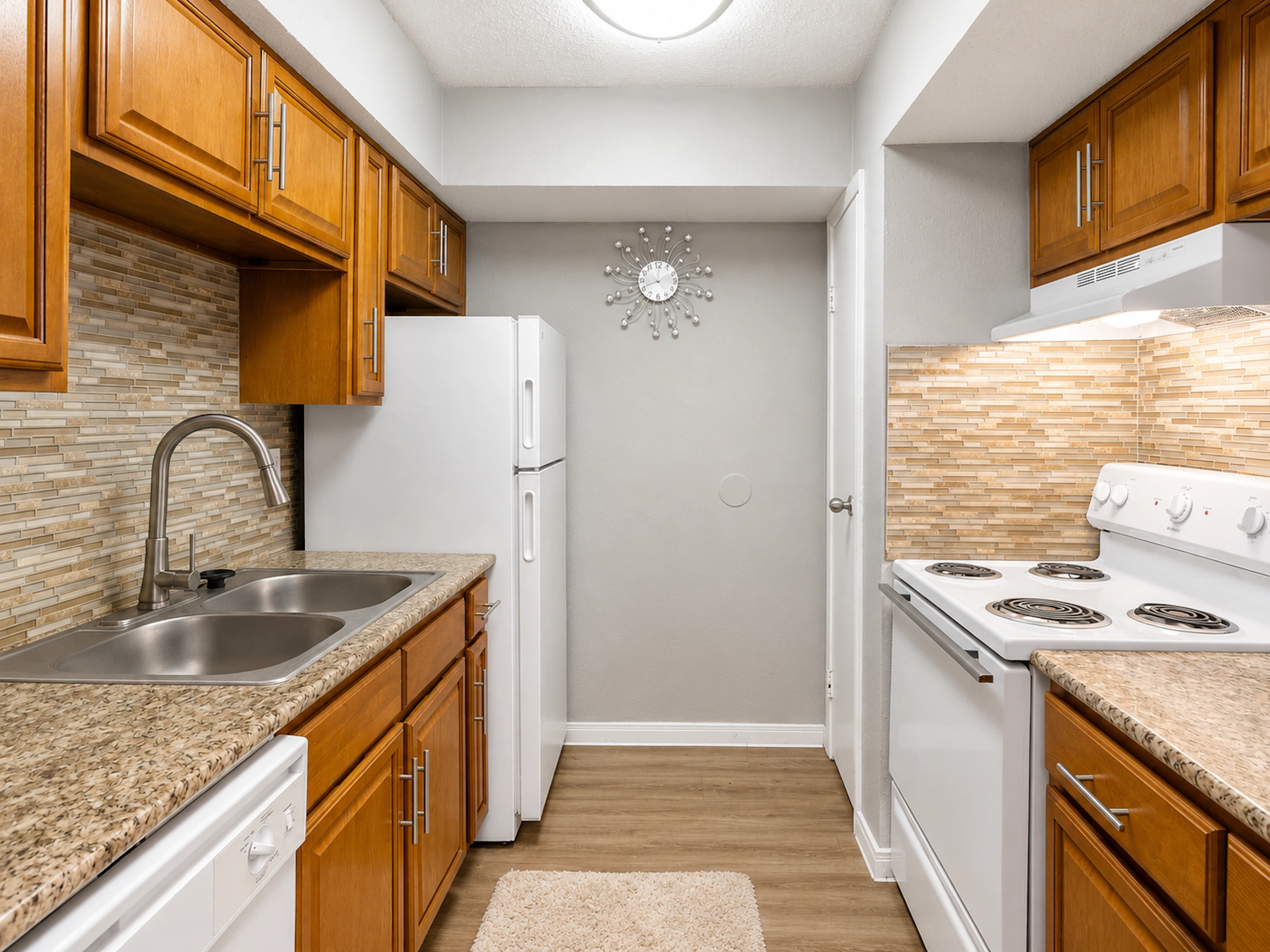 Walnut Creek apartment interior in Houston, TX.