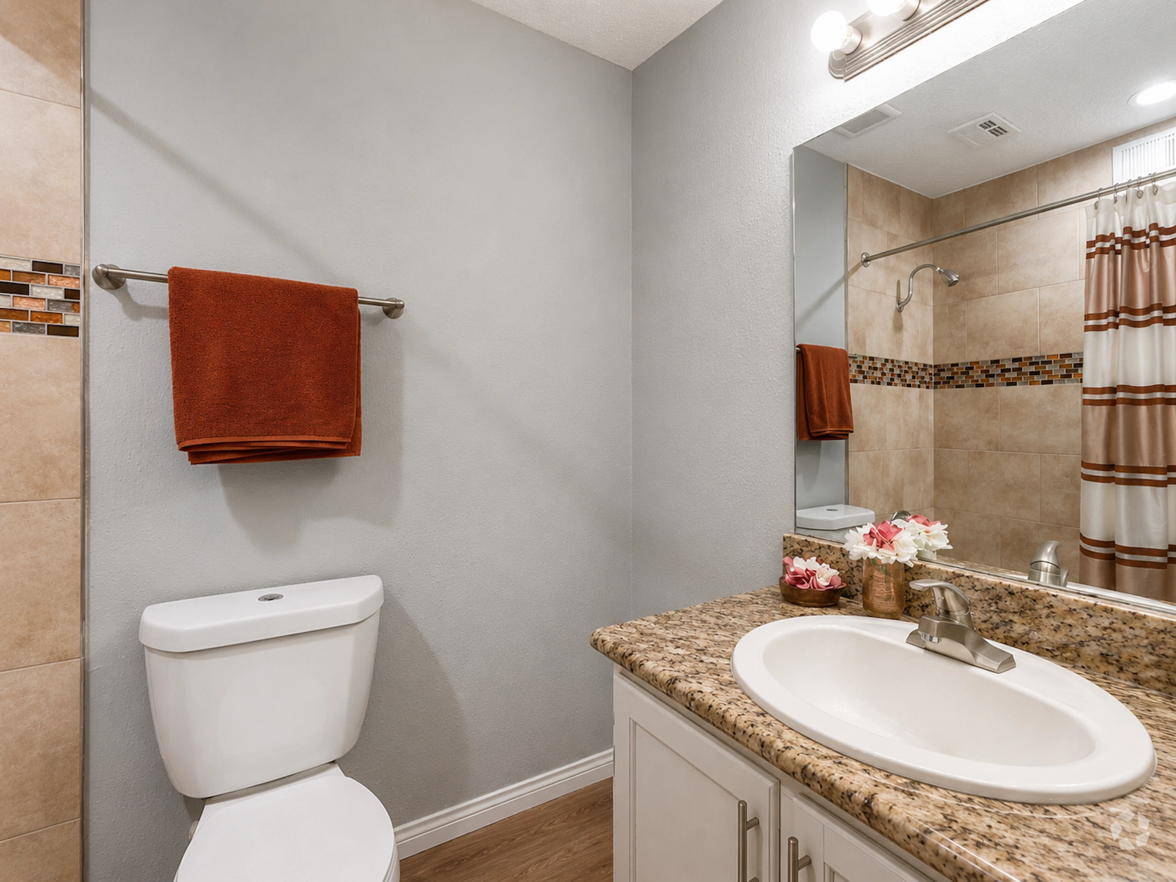 Walnut Creek apartment interior in Houston, TX.