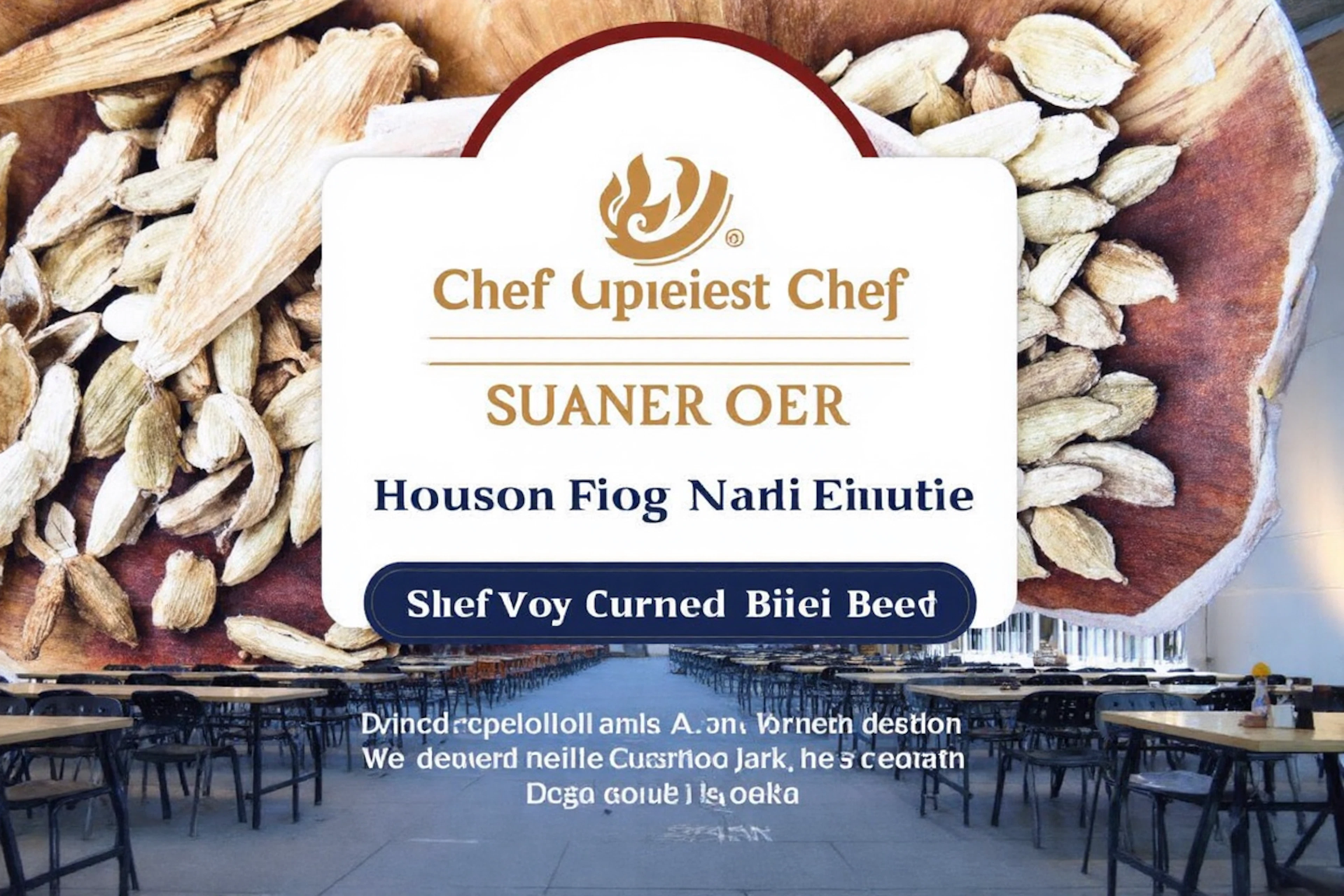 The Spice Routes: Cardamon Challenge at the Ismaili Center saw chefs compete with cardamom dishes — Chef Paul Friedman of The Chef's Table won Savory Choice.