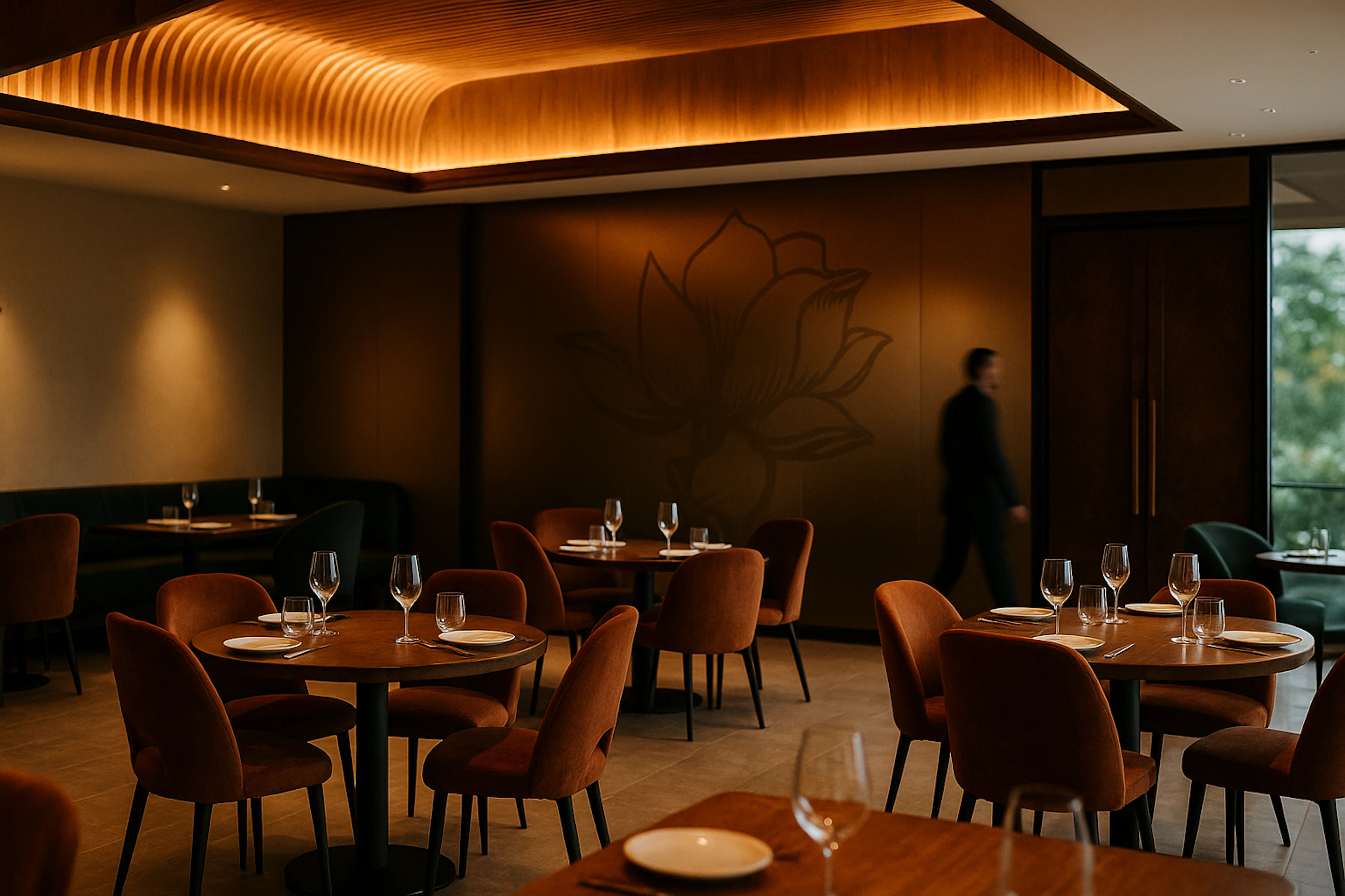 Highlight the opening of Kirkwood, a new upscale dining destination nearby.