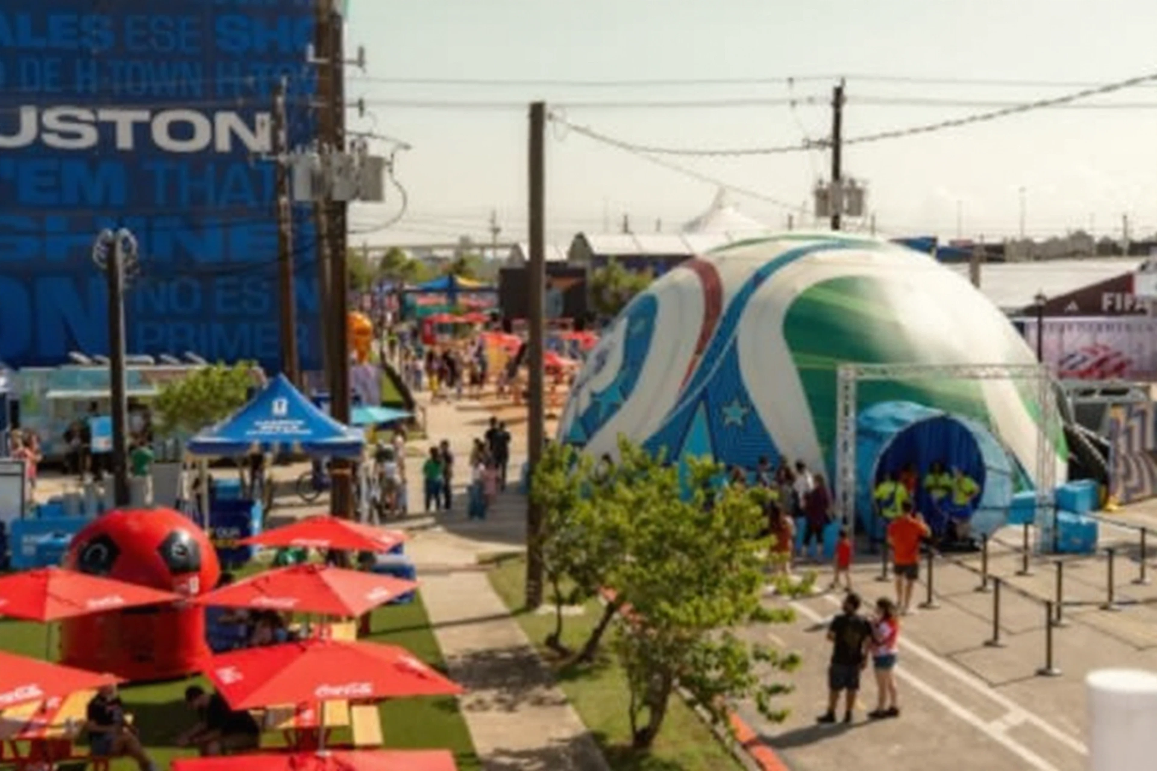 Houston's FIFA Fan Festival in EaDo is the ultimate free watch party for the World Cup – open to all ages, with live screenings and activities.