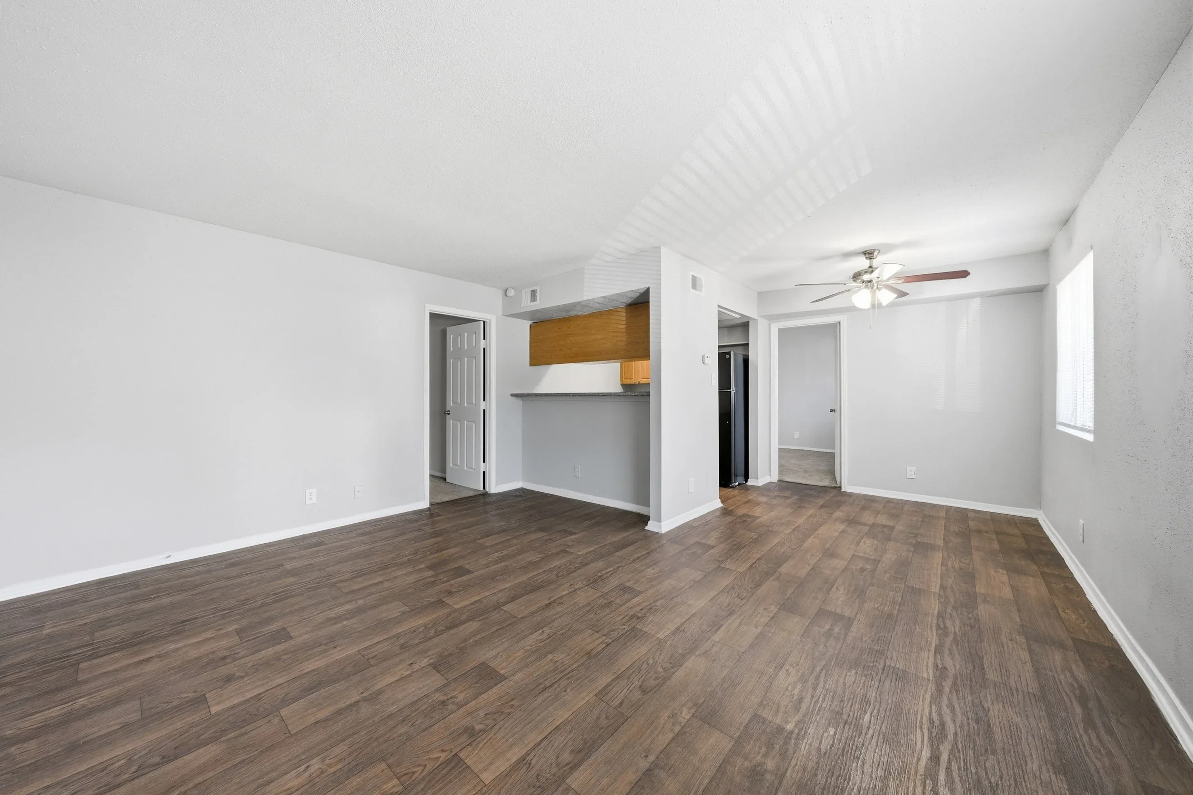 Apartment interior at Woodtrail Apartment Homes in Houston, TX.